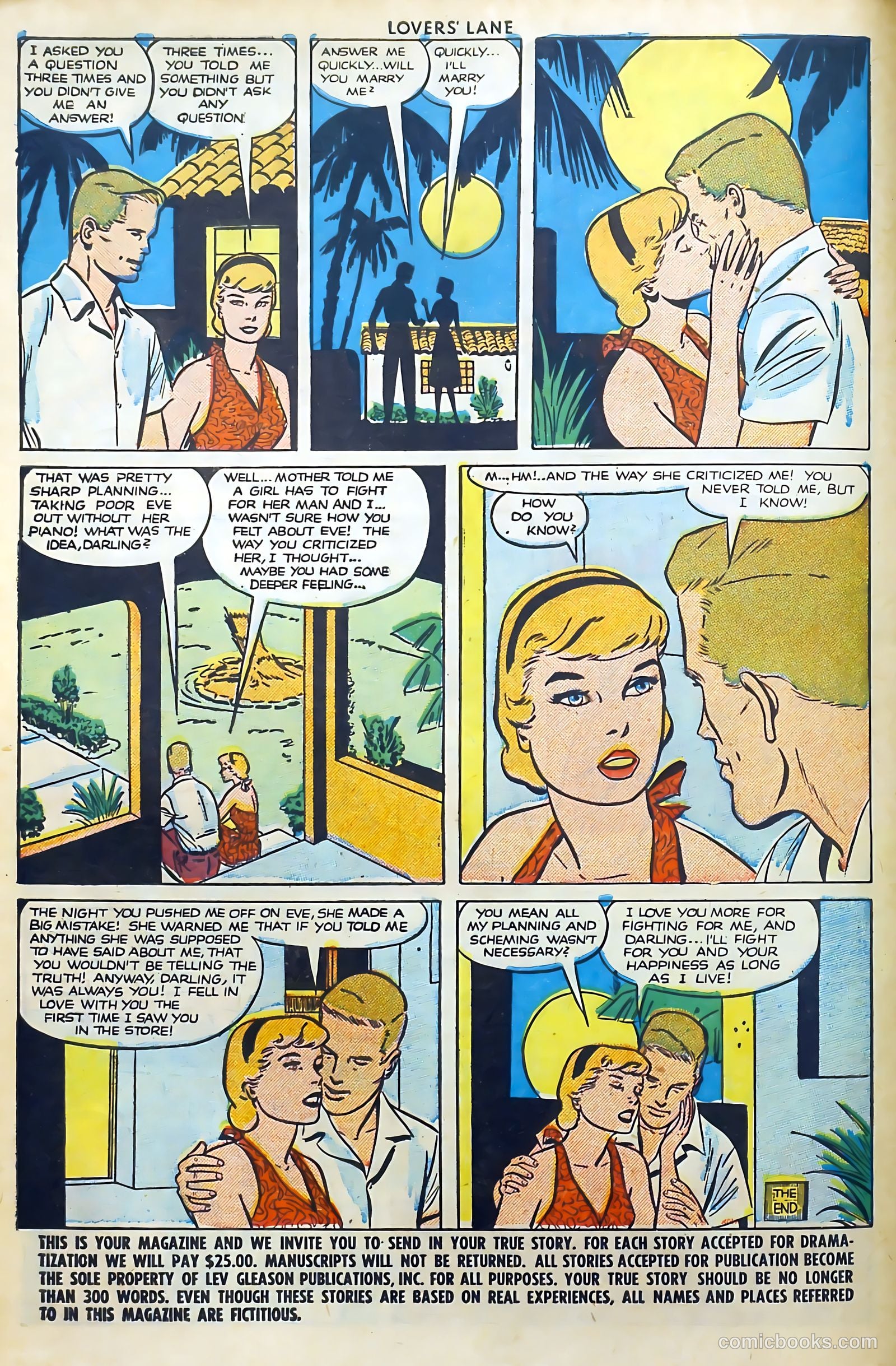 Lovers' Lane #13 (1951) — page 10 of 52
