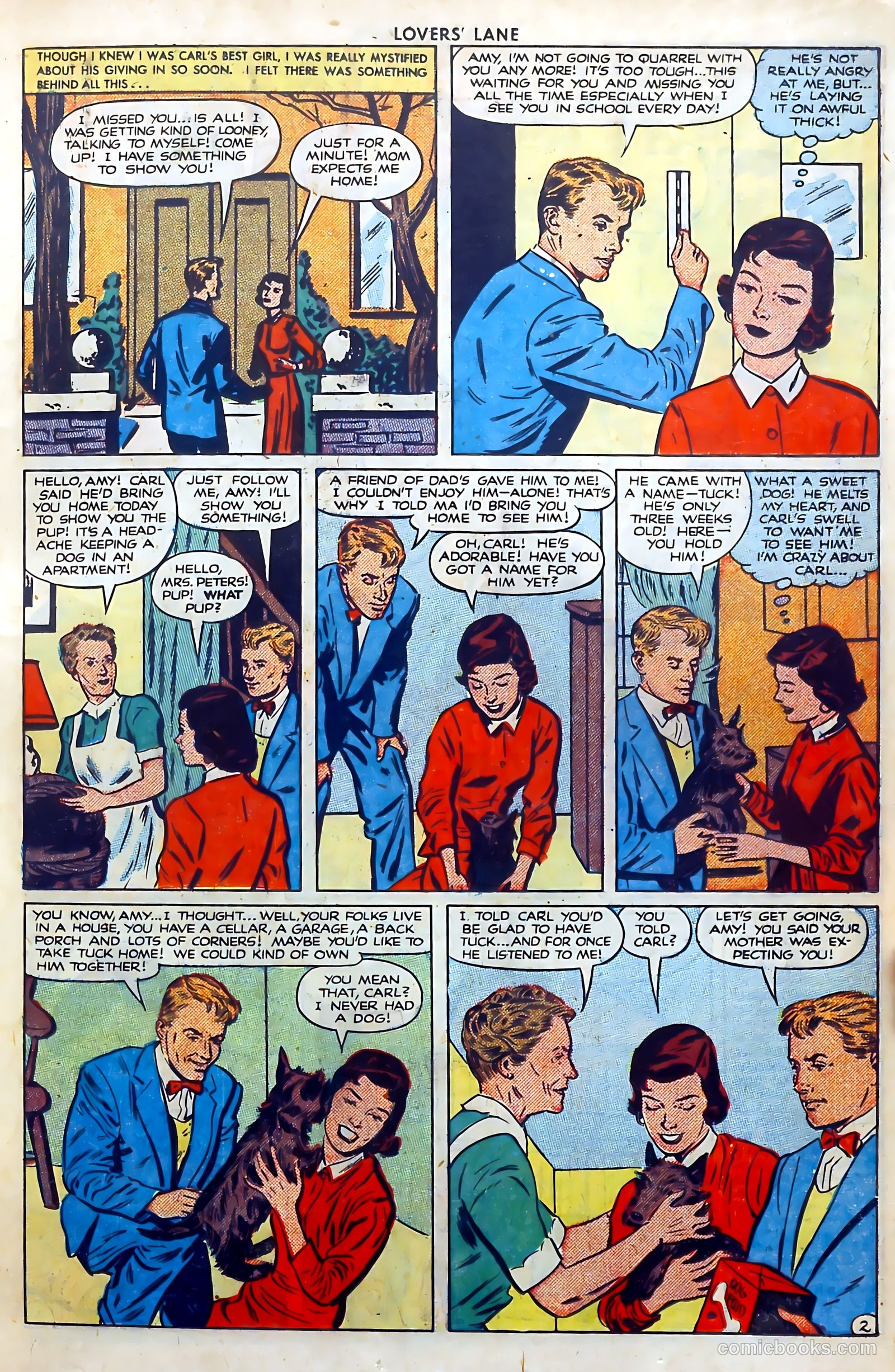 Lovers' Lane #13 (1951) — page 15 of 52