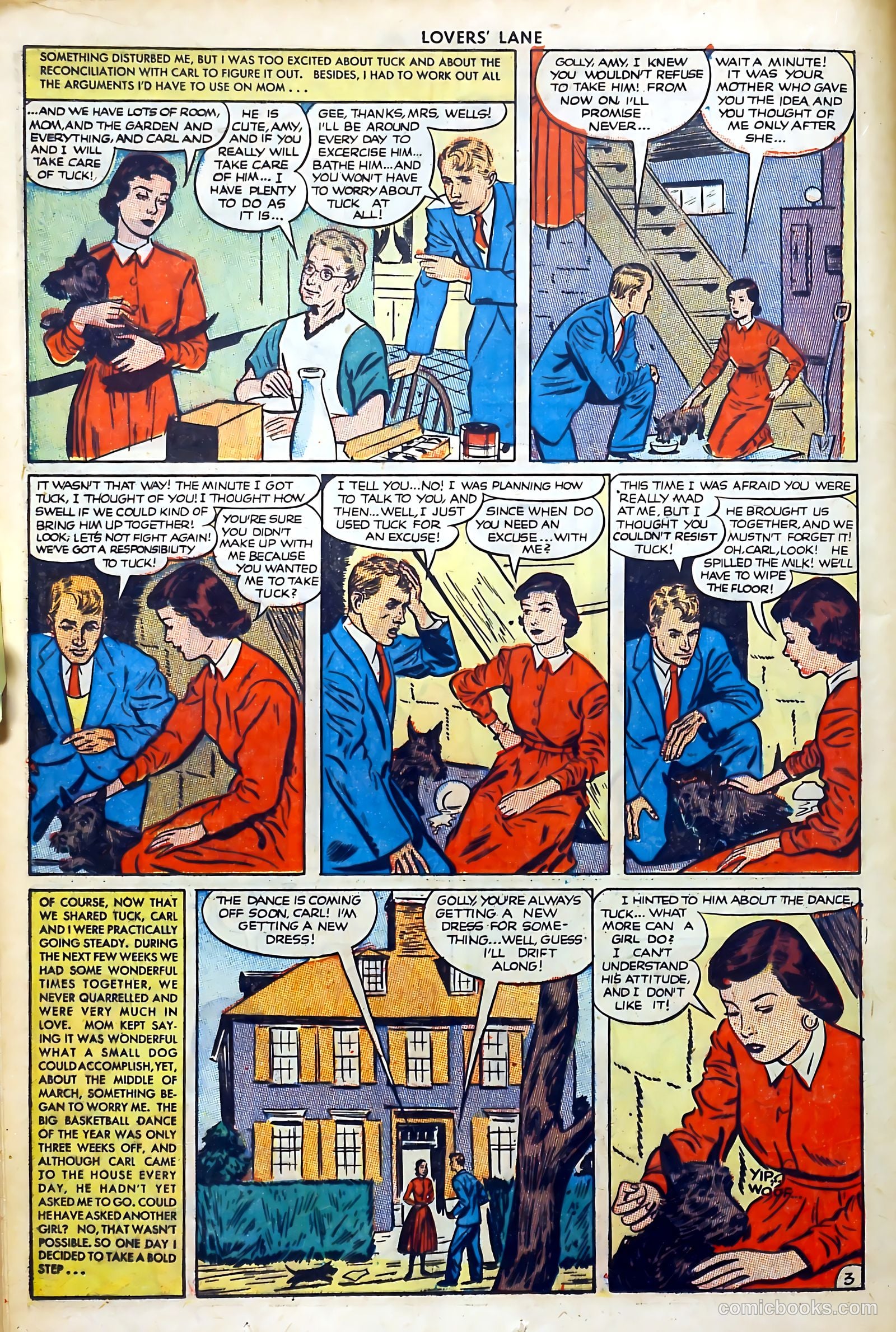 Lovers' Lane #13 (1951) — page 16 of 52
