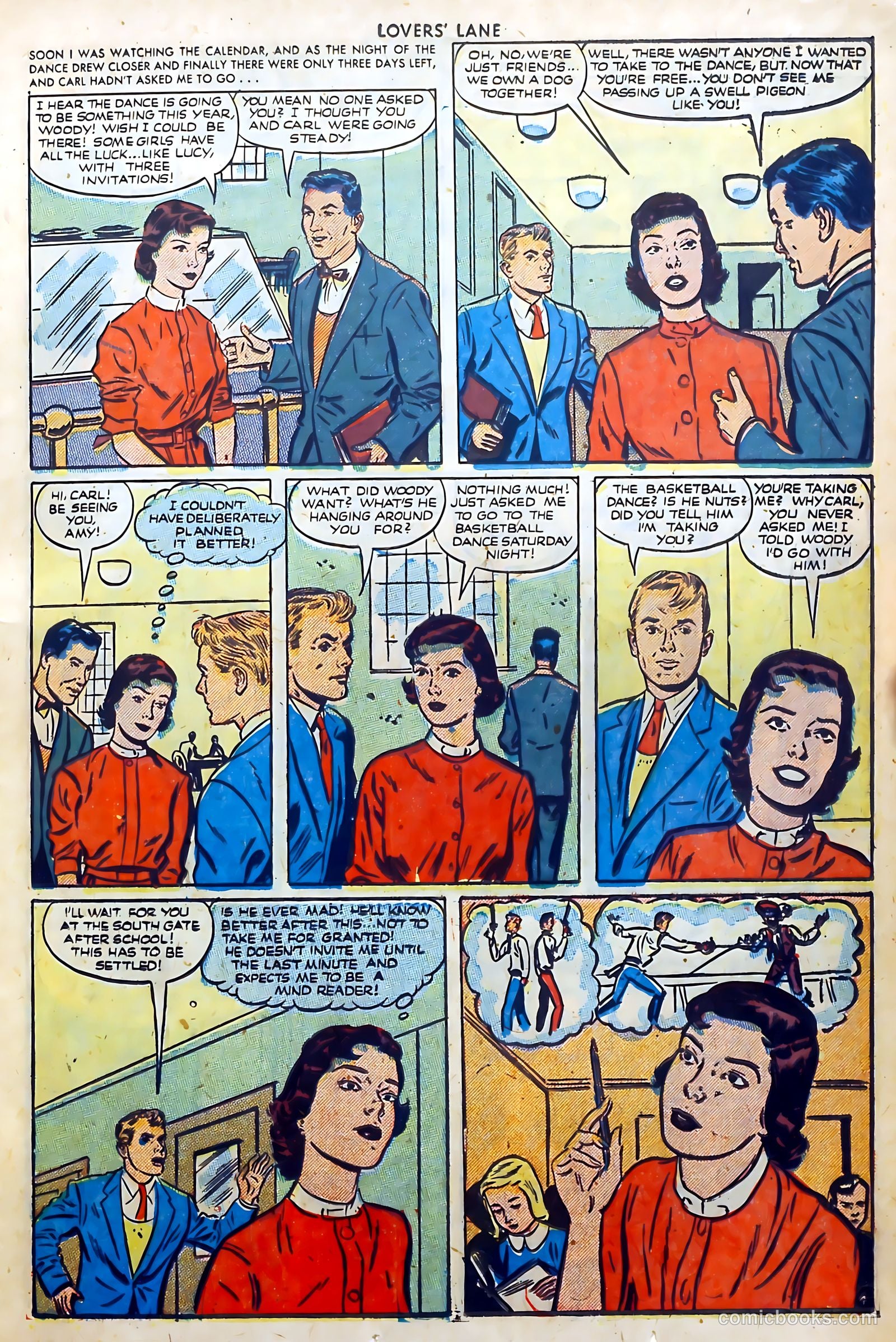 Lovers' Lane #13 (1951) — page 17 of 52