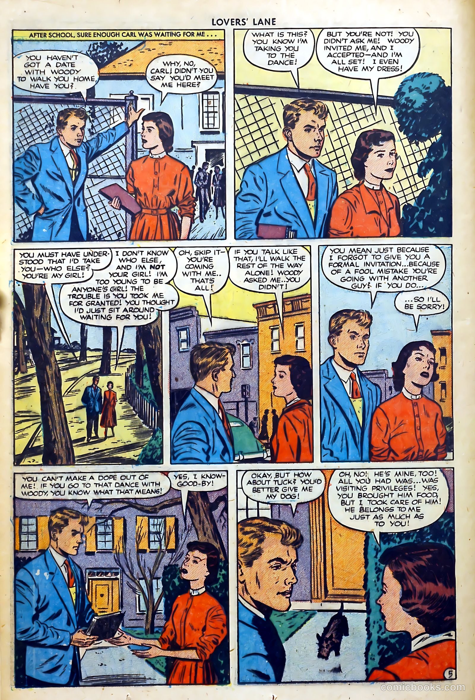 Lovers' Lane #13 (1951) — page 18 of 52