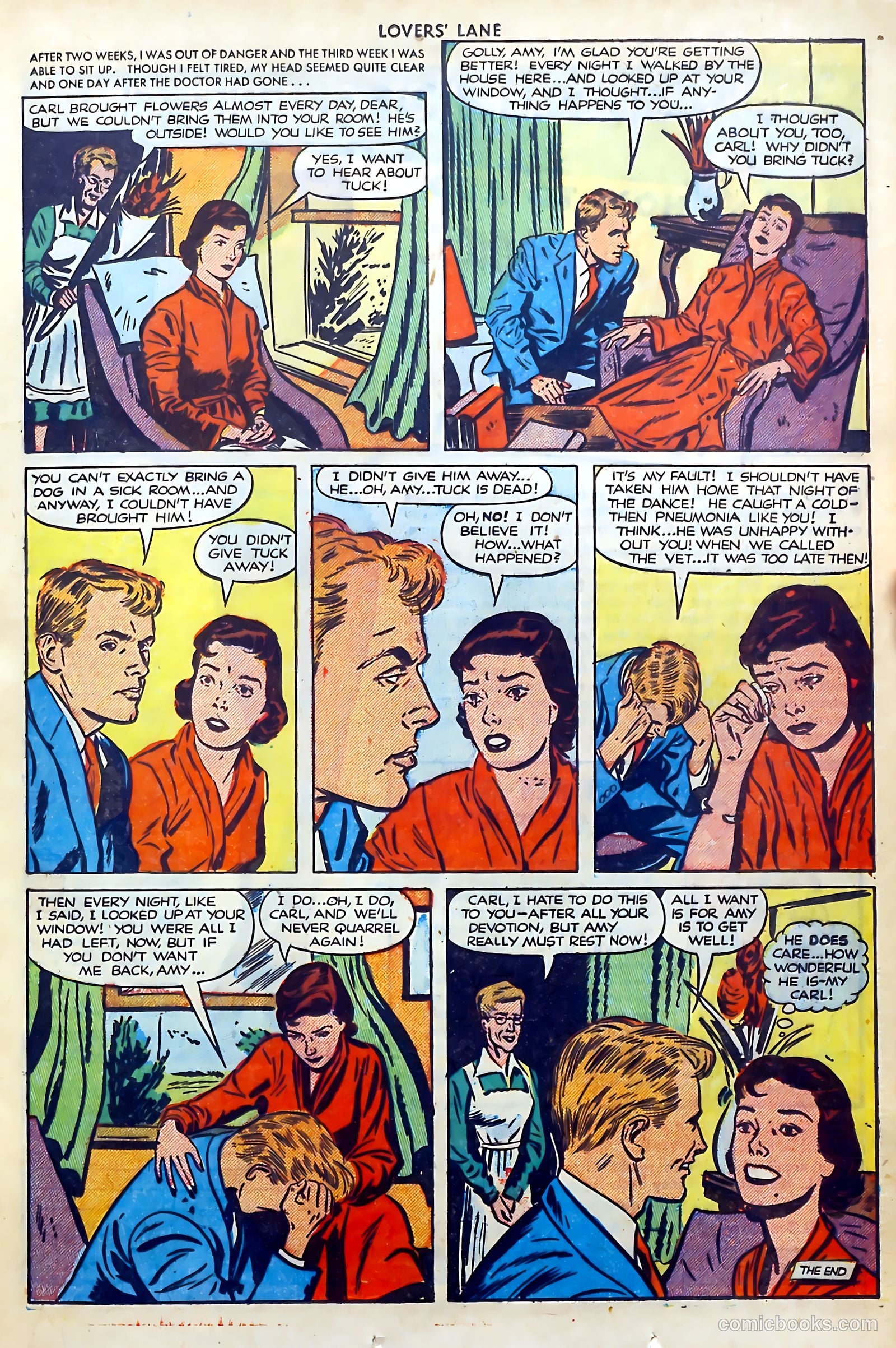 Lovers' Lane #13 (1951) — page 21 of 52