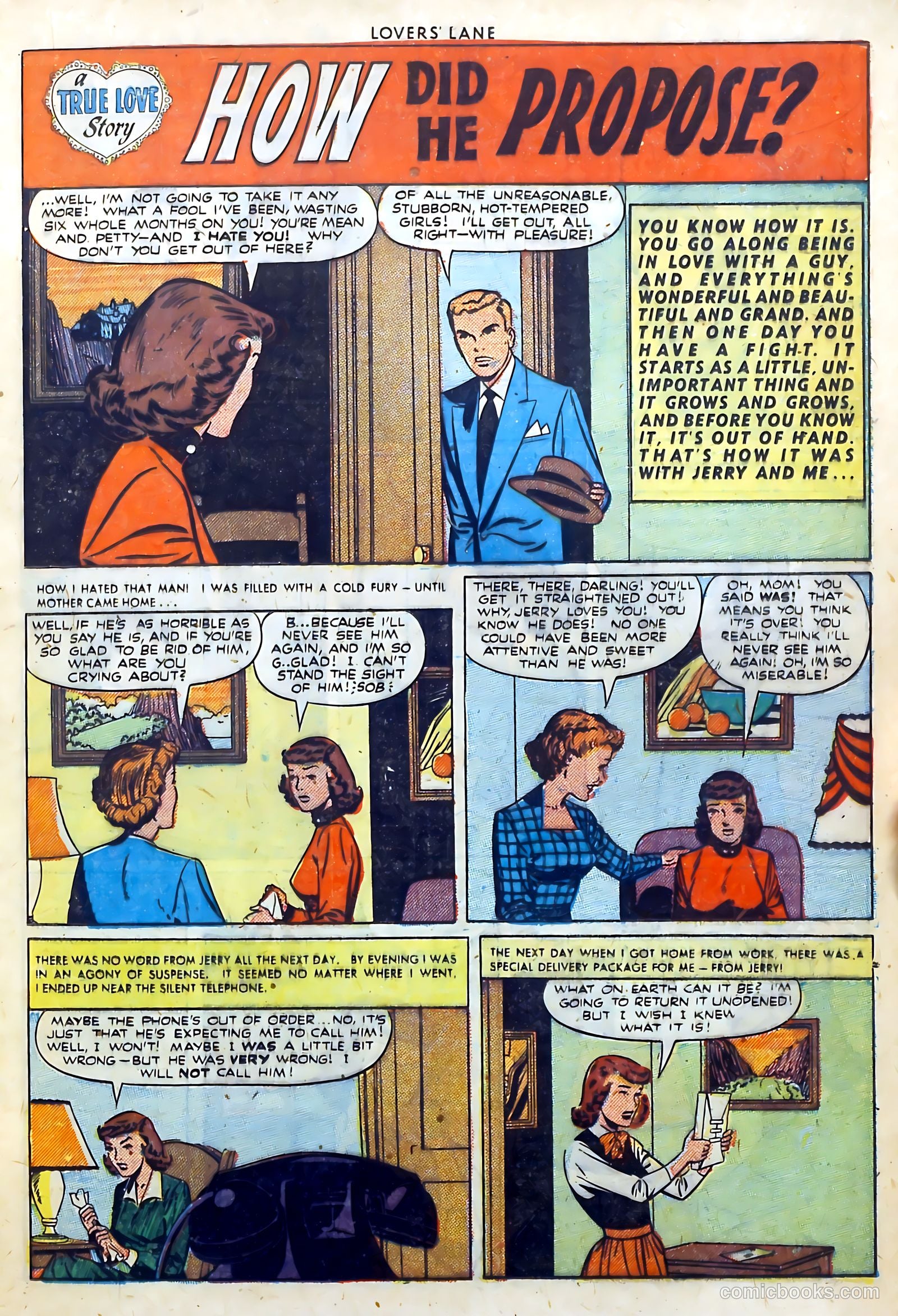 Lovers' Lane #13 (1951) — page 23 of 52