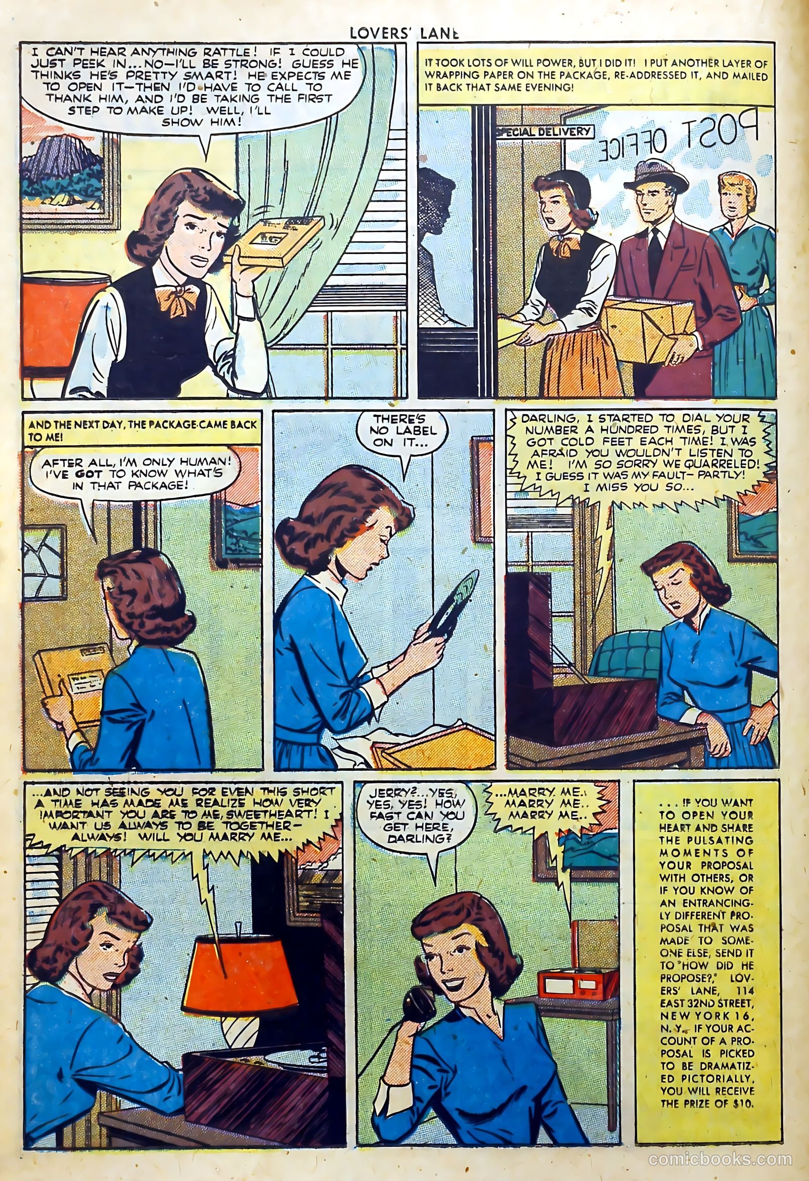Lovers' Lane #13 (1951) — page 24 of 52