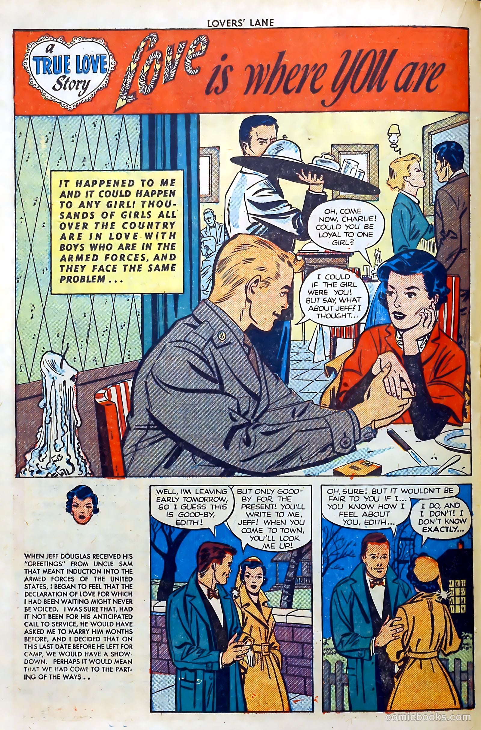 Lovers' Lane #13 (1951) — page 28 of 52
