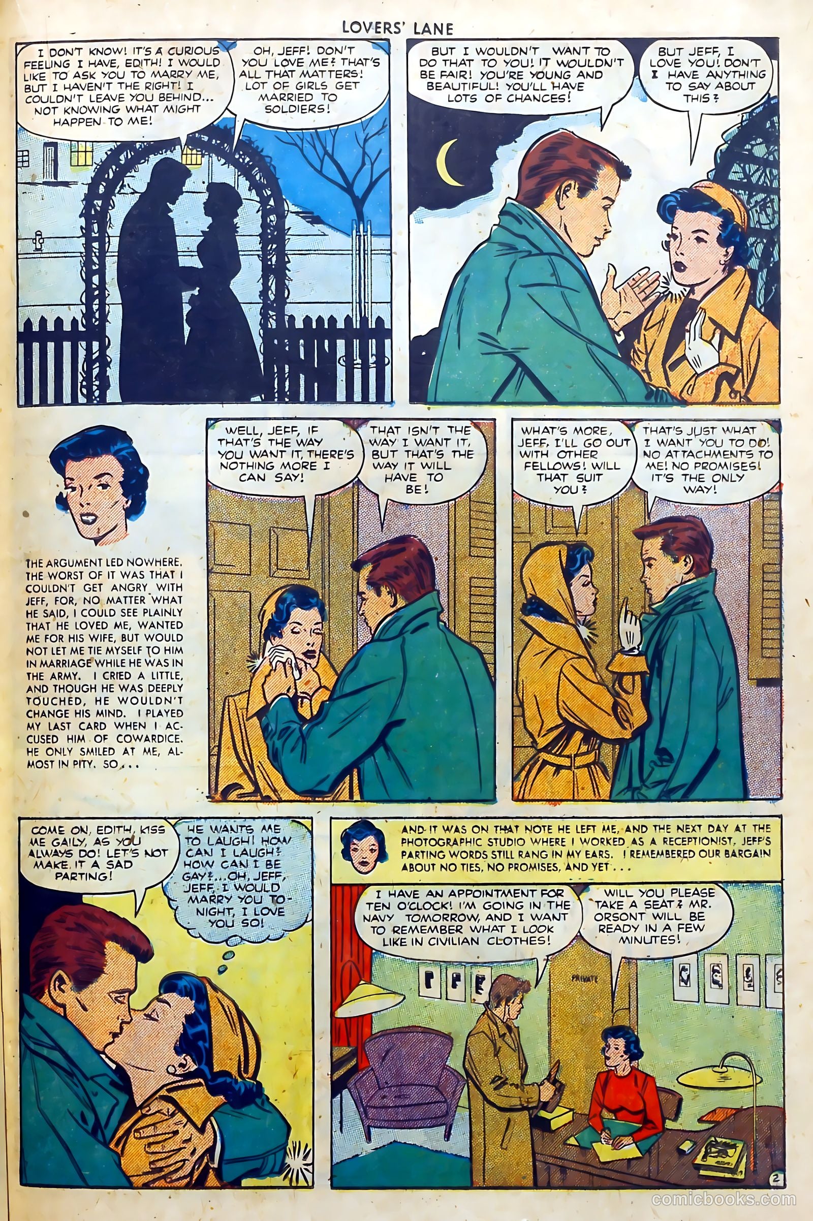 Lovers' Lane #13 (1951) — page 29 of 52