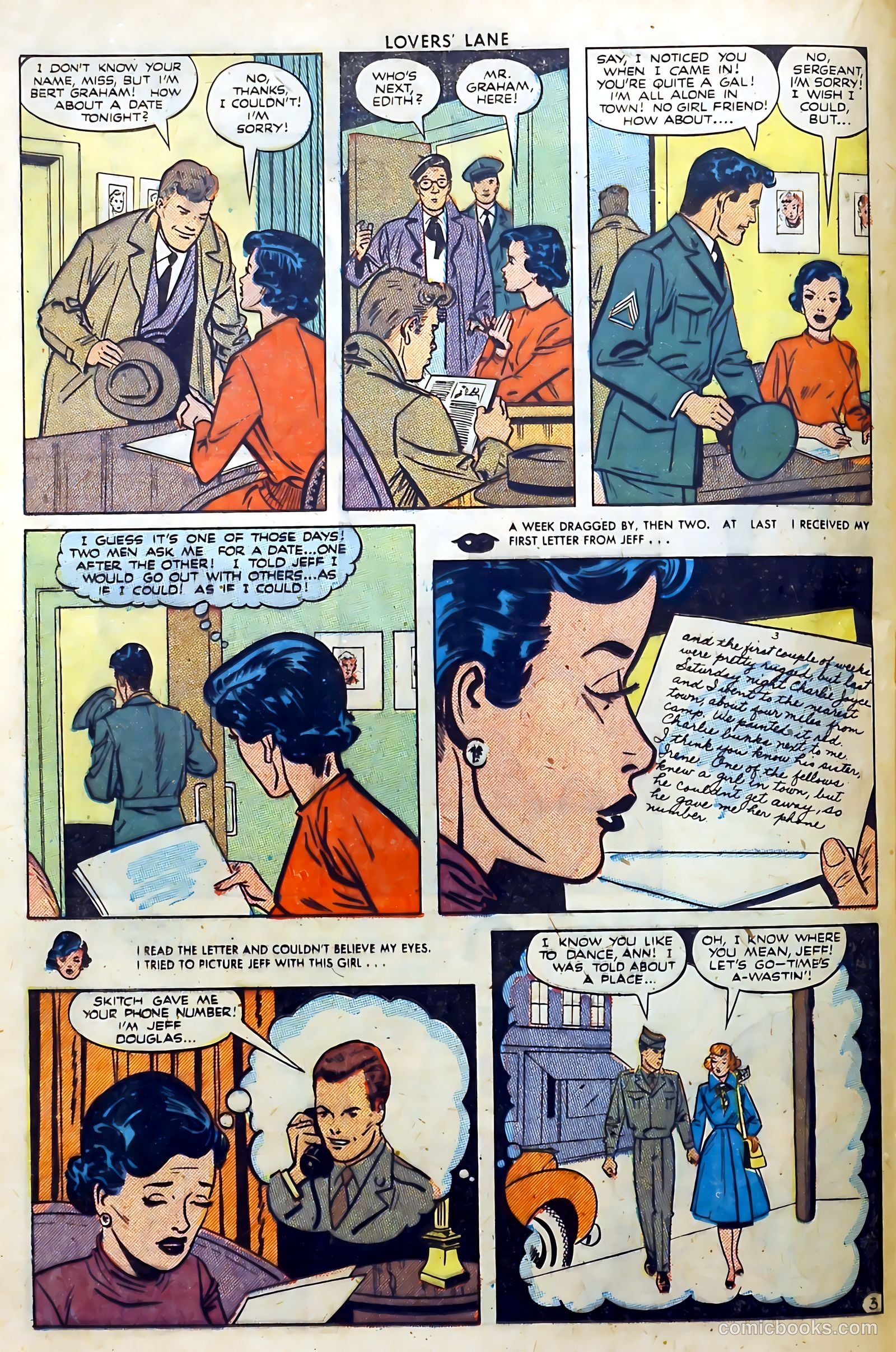 Lovers' Lane #13 (1951) — page 30 of 52