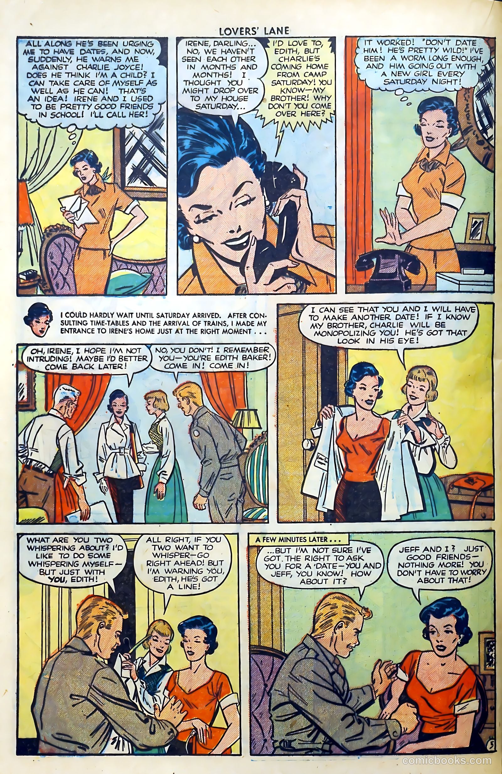 Lovers' Lane #13 (1951) — page 32 of 52
