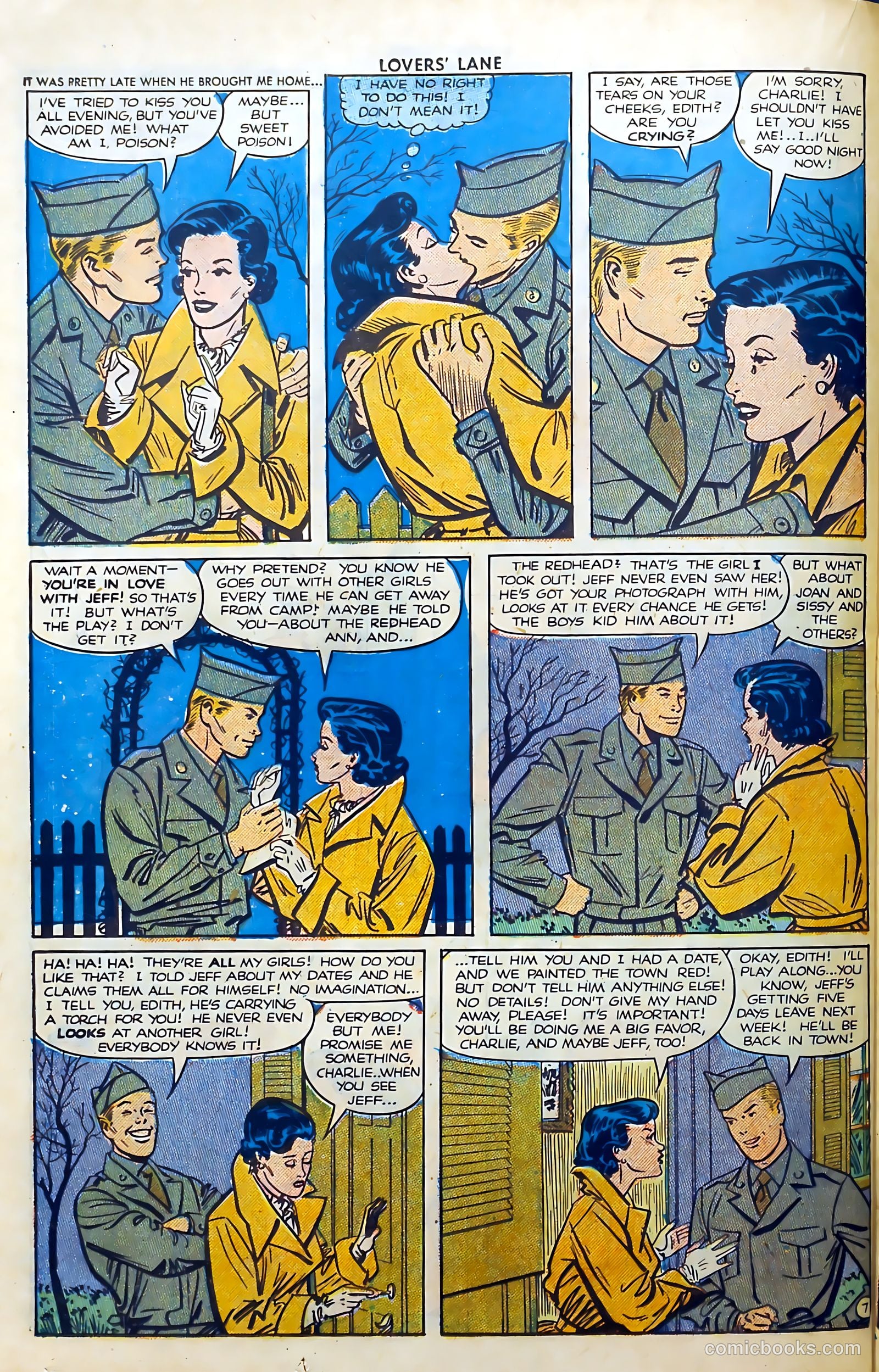 Lovers' Lane #13 (1951) — page 34 of 52
