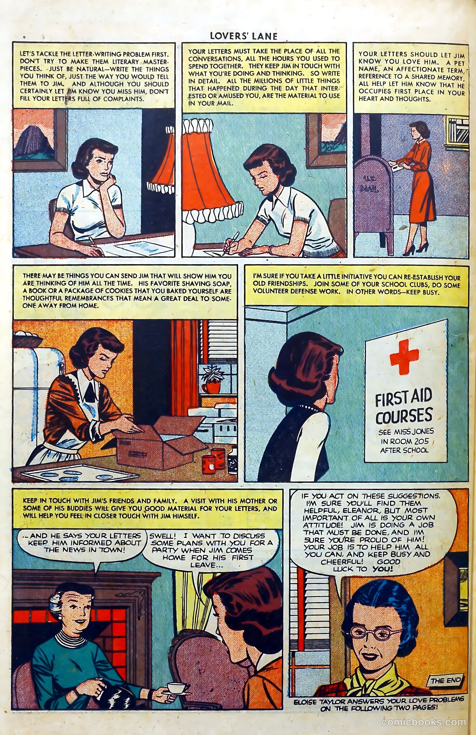 Lovers' Lane #13 (1951) — page 38 of 52