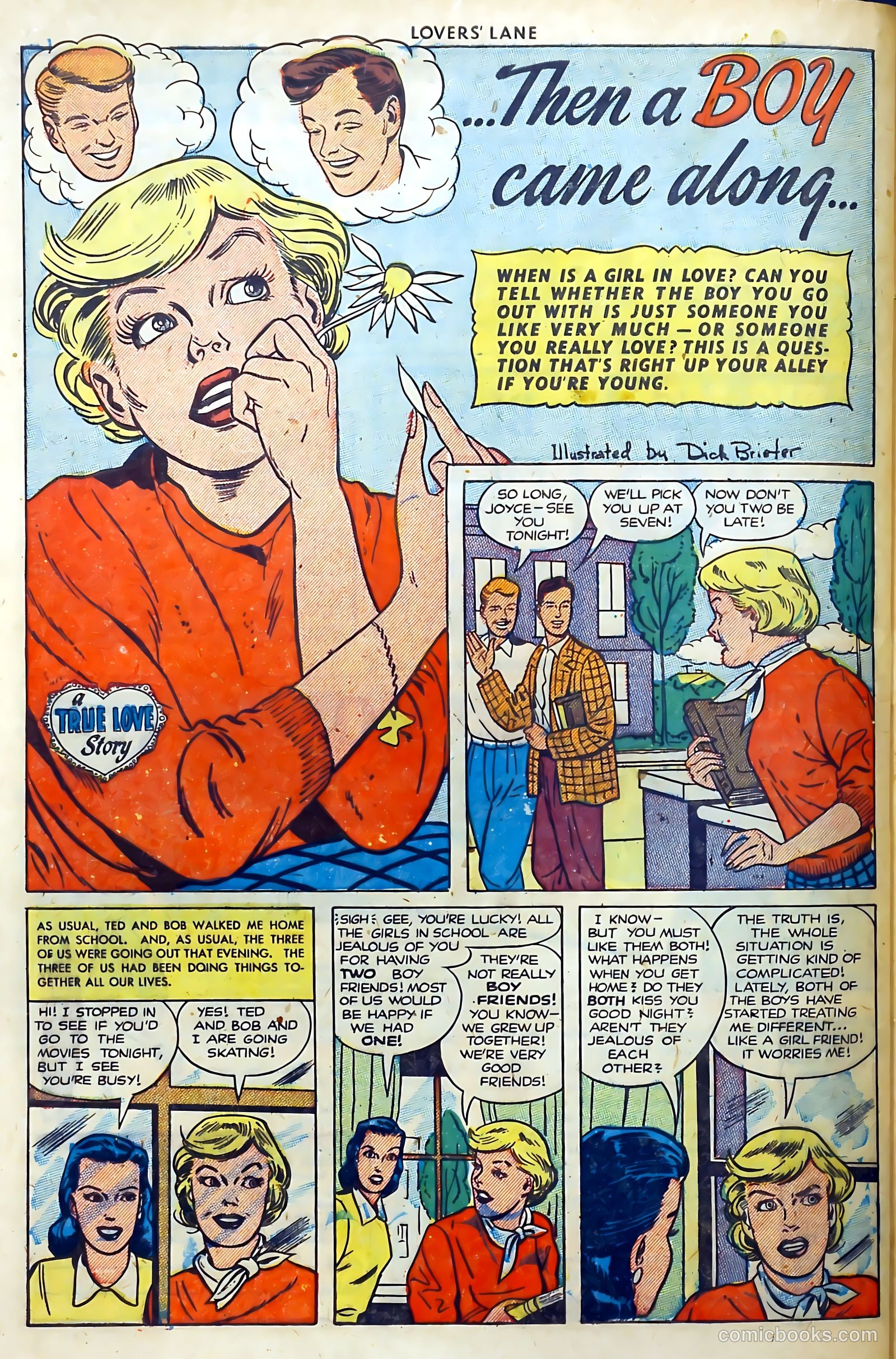 Lovers' Lane #13 (1951) — page 42 of 52