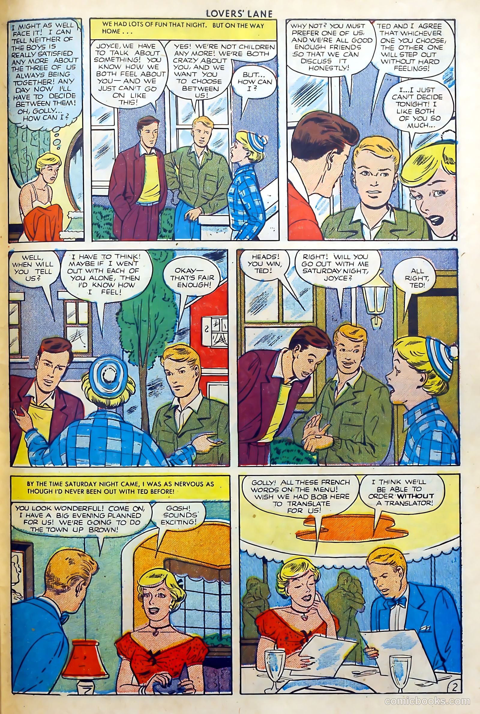 Lovers' Lane #13 (1951) — page 43 of 52