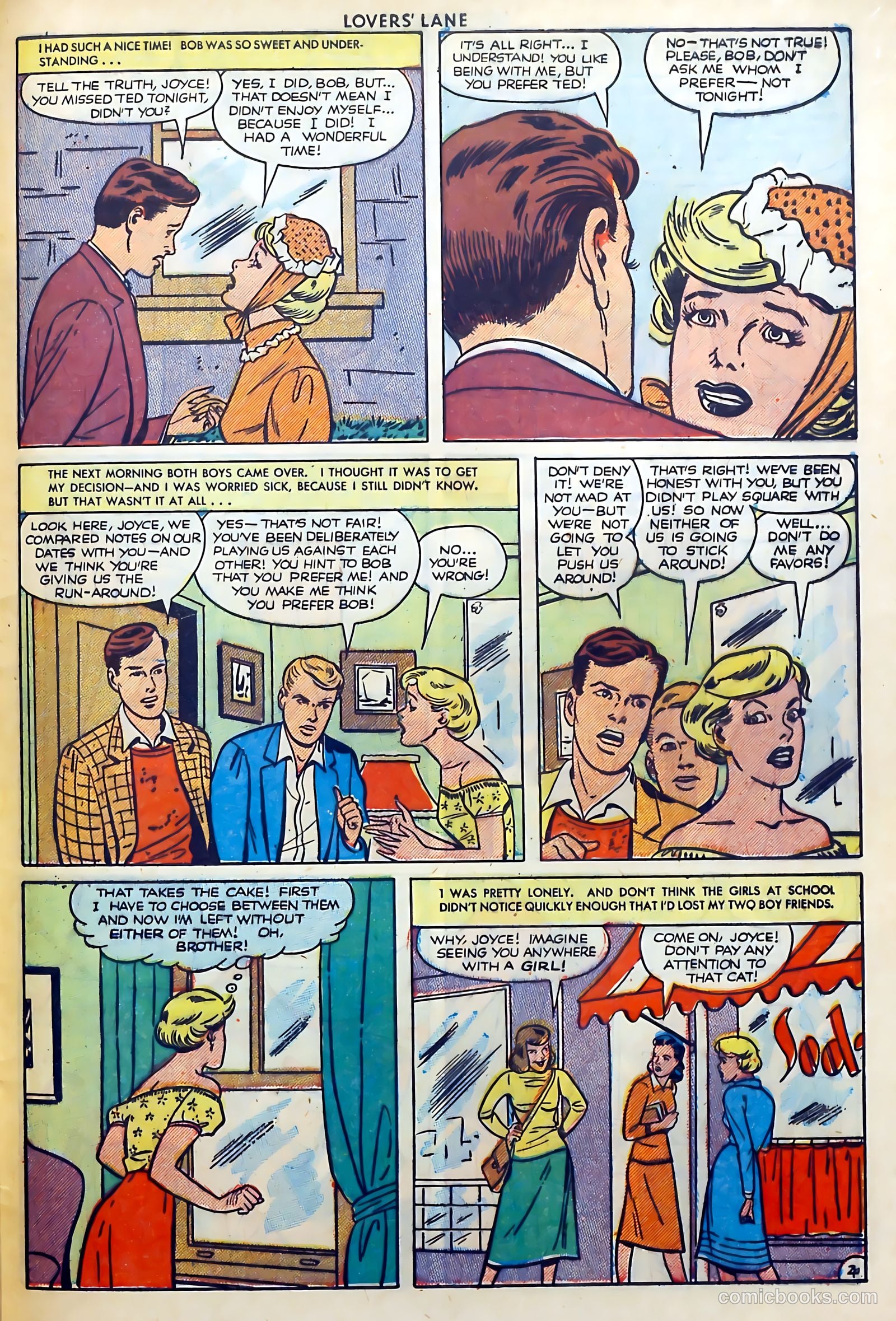 Lovers' Lane #13 (1951) — page 45 of 52