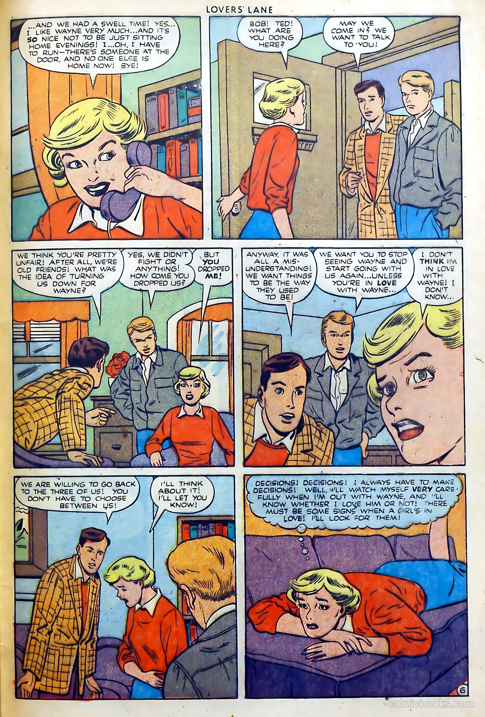 Lovers' Lane #13 (1951) — page 47 of 52