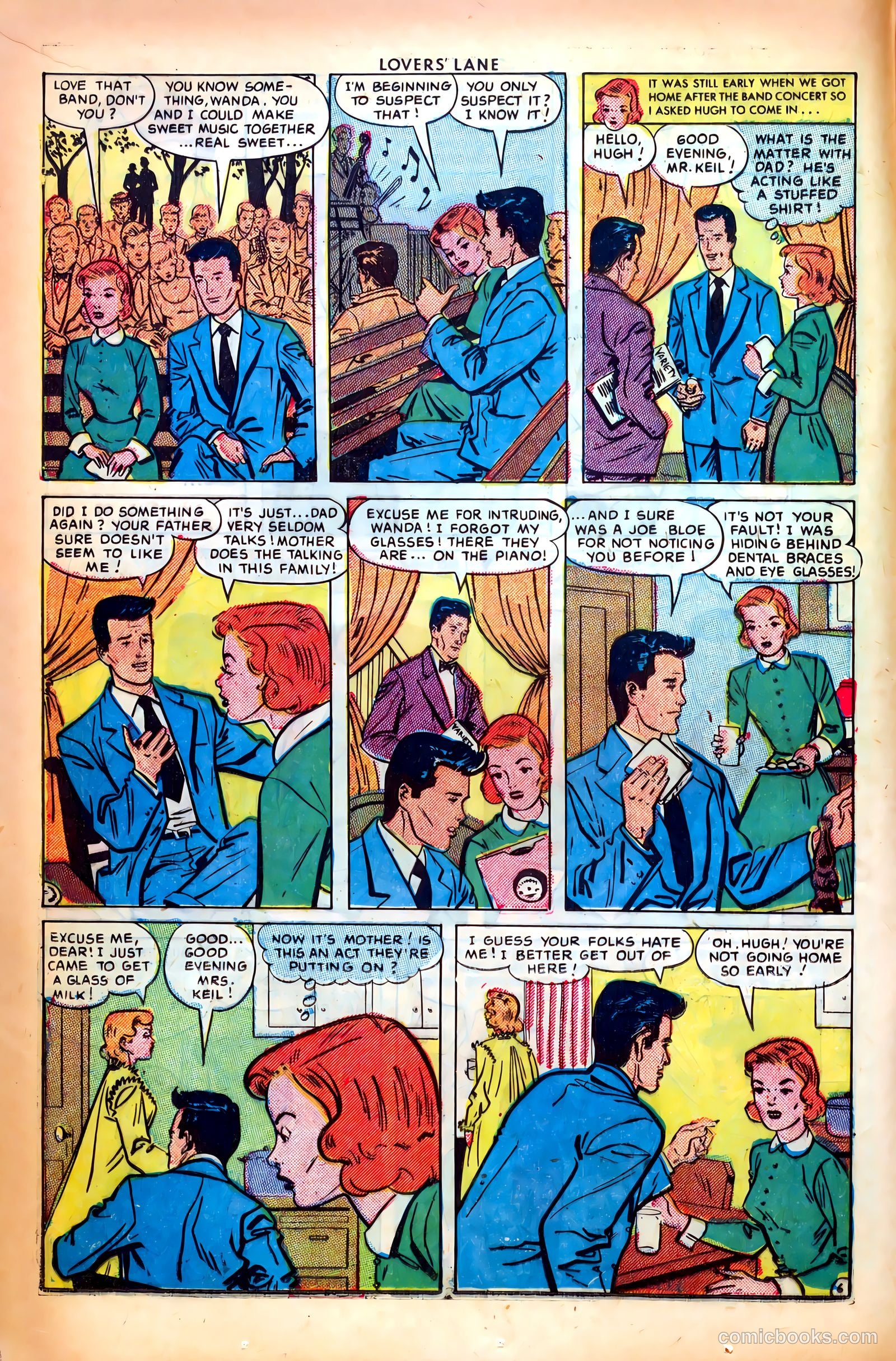 Lovers' Lane #14 (1951) — page 16 of 52