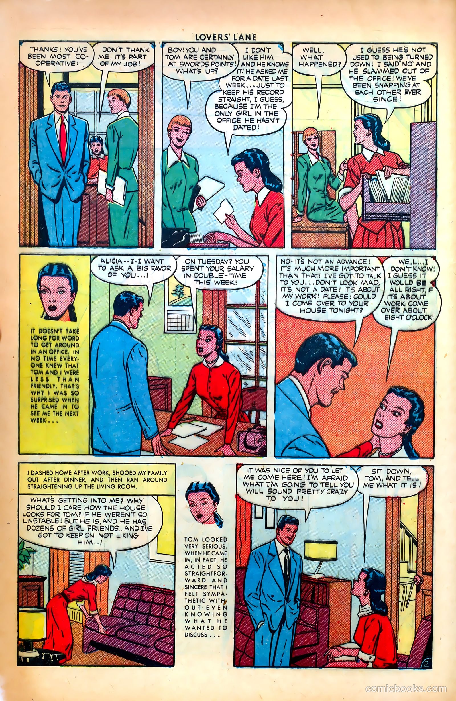 Lovers' Lane #14 (1951) — page 42 of 52
