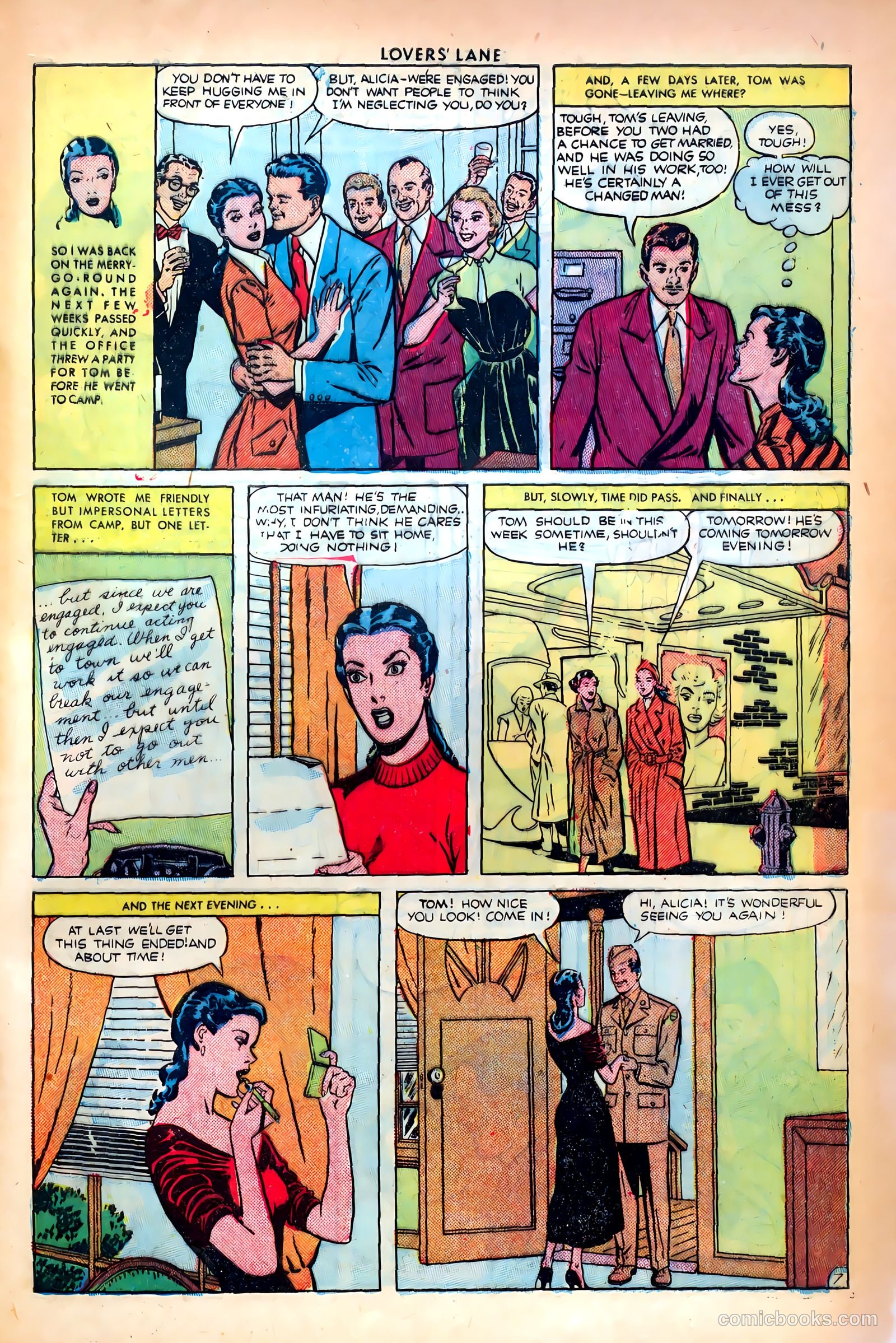Lovers' Lane #14 (1951) — page 47 of 52