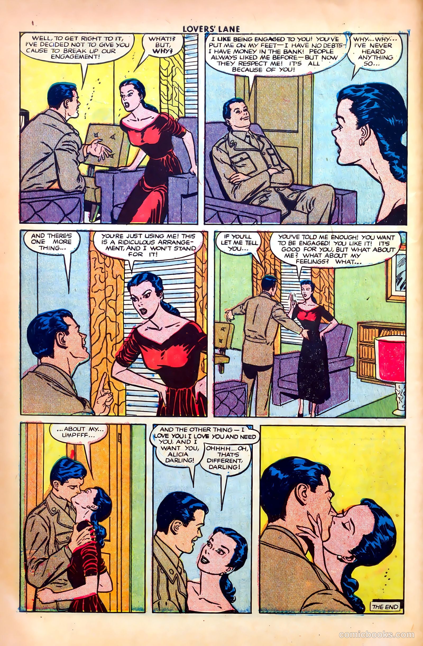 Lovers' Lane #14 (1951) — page 48 of 52