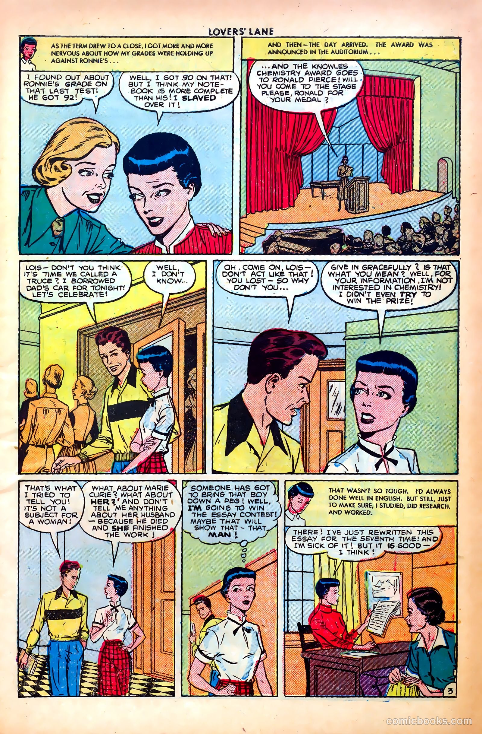 Lovers' Lane #14 (1951) — page 5 of 52