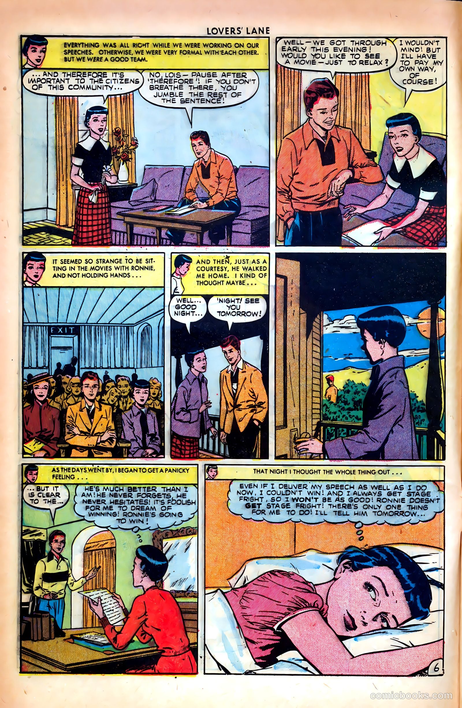 Lovers' Lane #14 (1951) — page 8 of 52