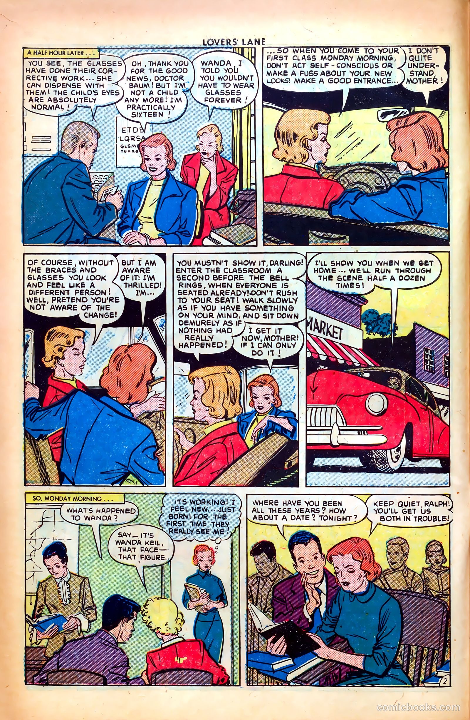 Lovers' Lane #14 (1951) — page 12 of 52