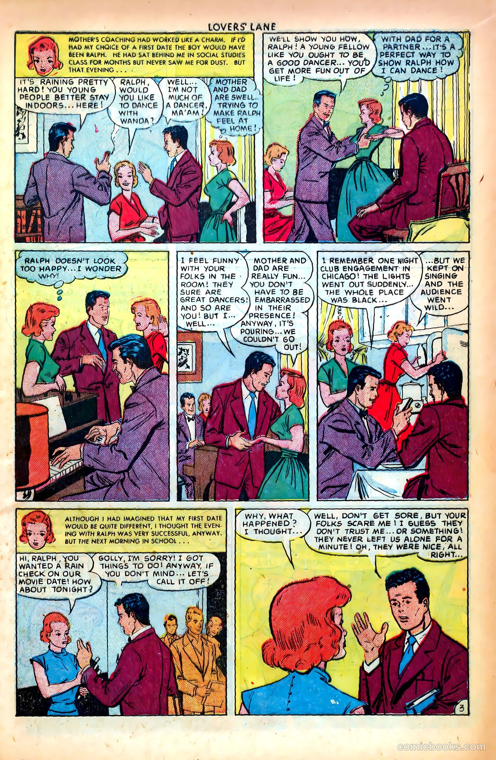 Lovers' Lane #14 (1951) — page 13 of 52