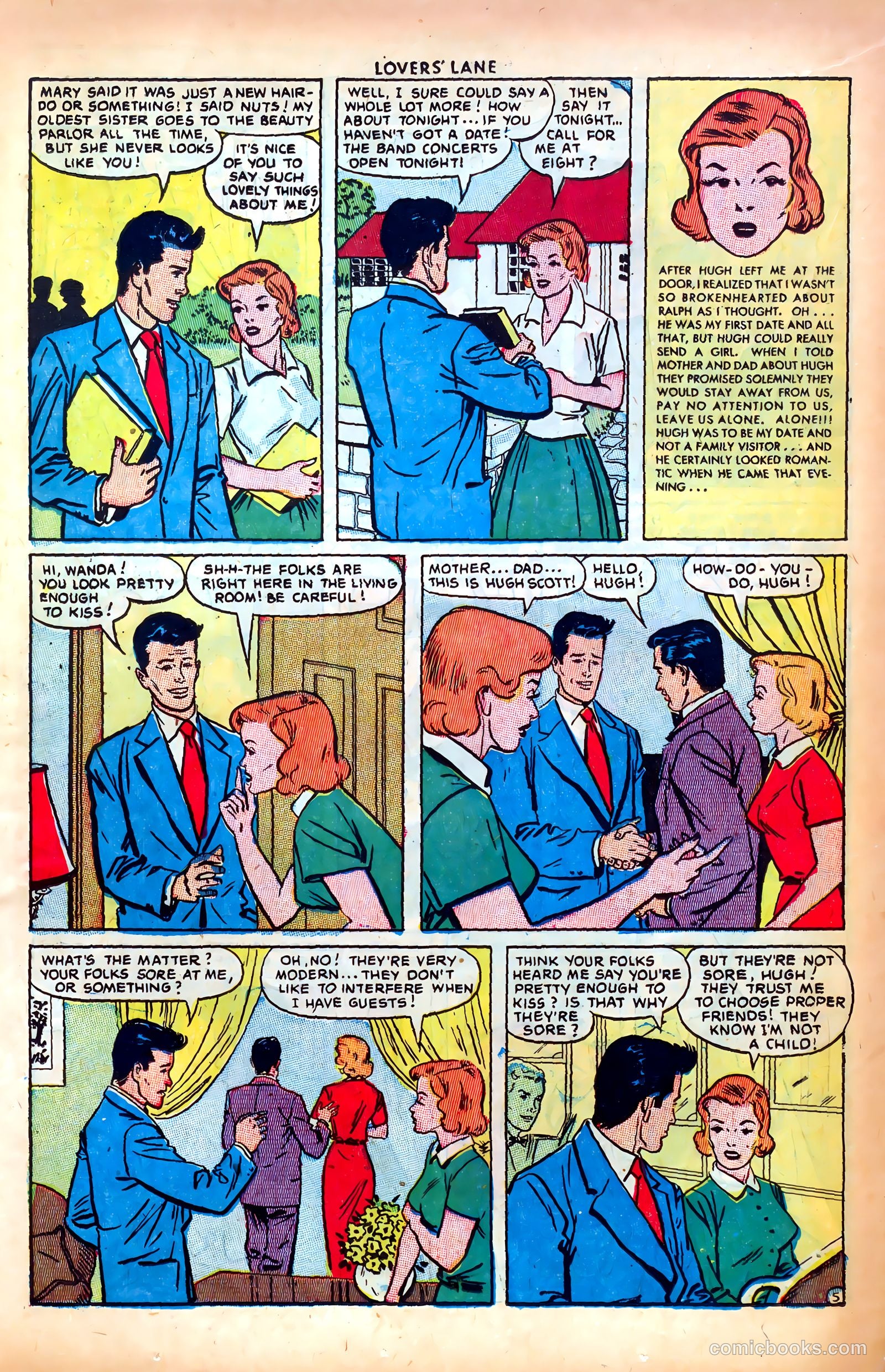 Lovers' Lane #14 (1951) — page 15 of 52