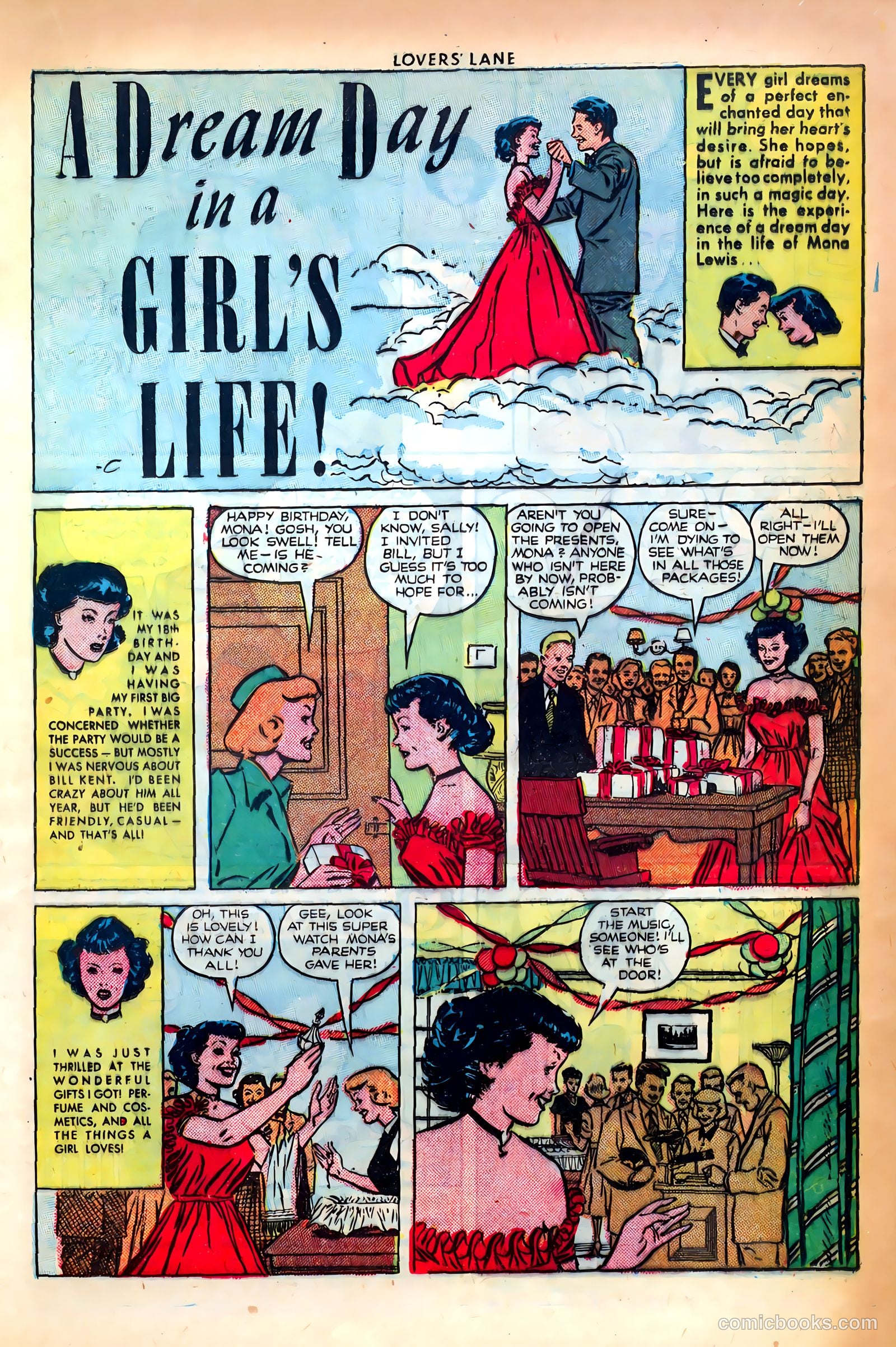 Lovers' Lane #14 (1951) — page 23 of 52