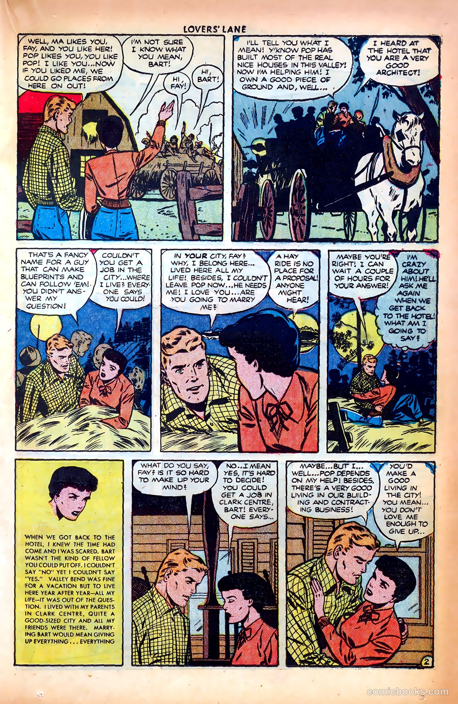 Lovers' Lane #14 (1951) — page 27 of 52