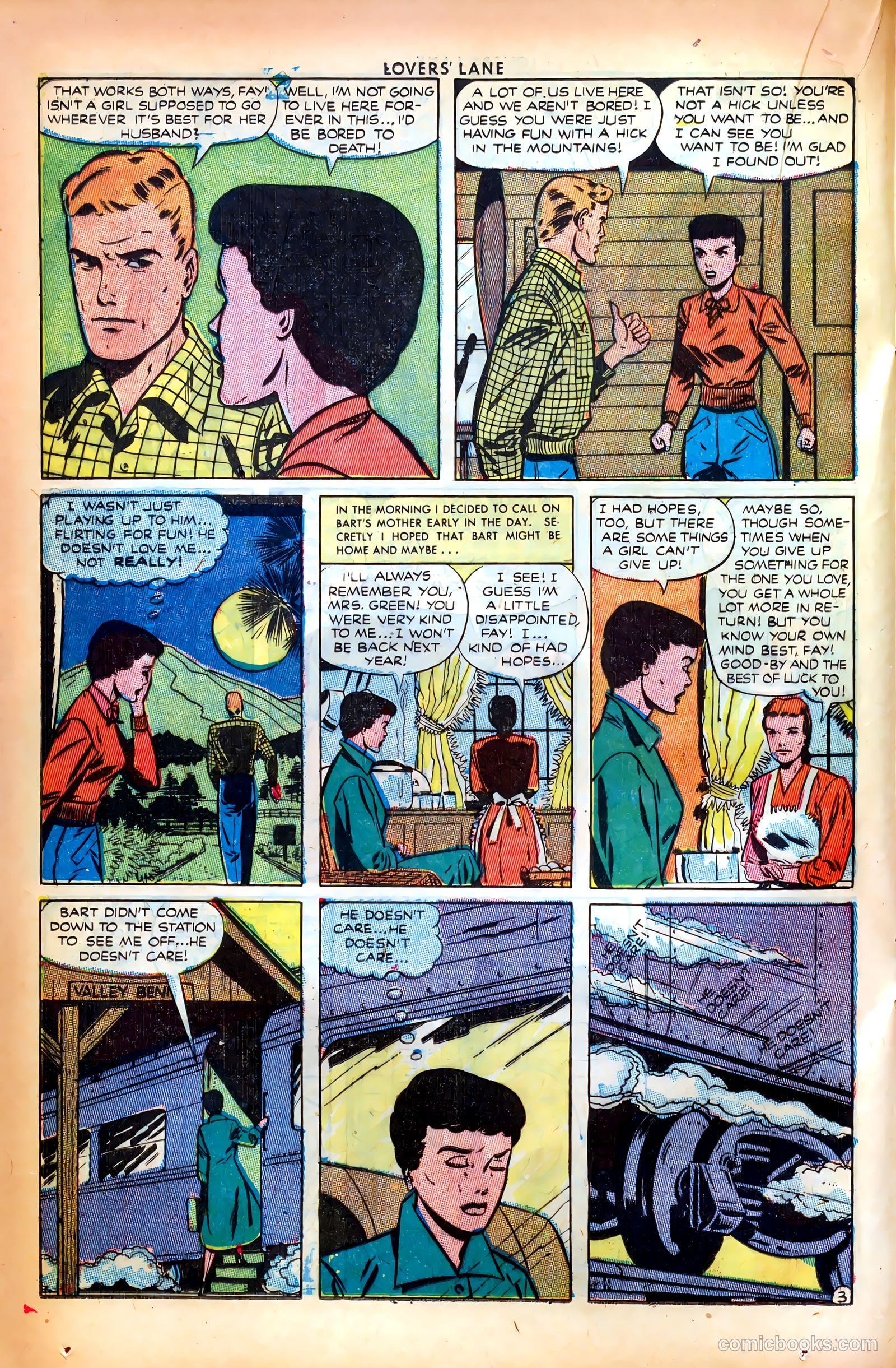Lovers' Lane #14 (1951) — page 28 of 52