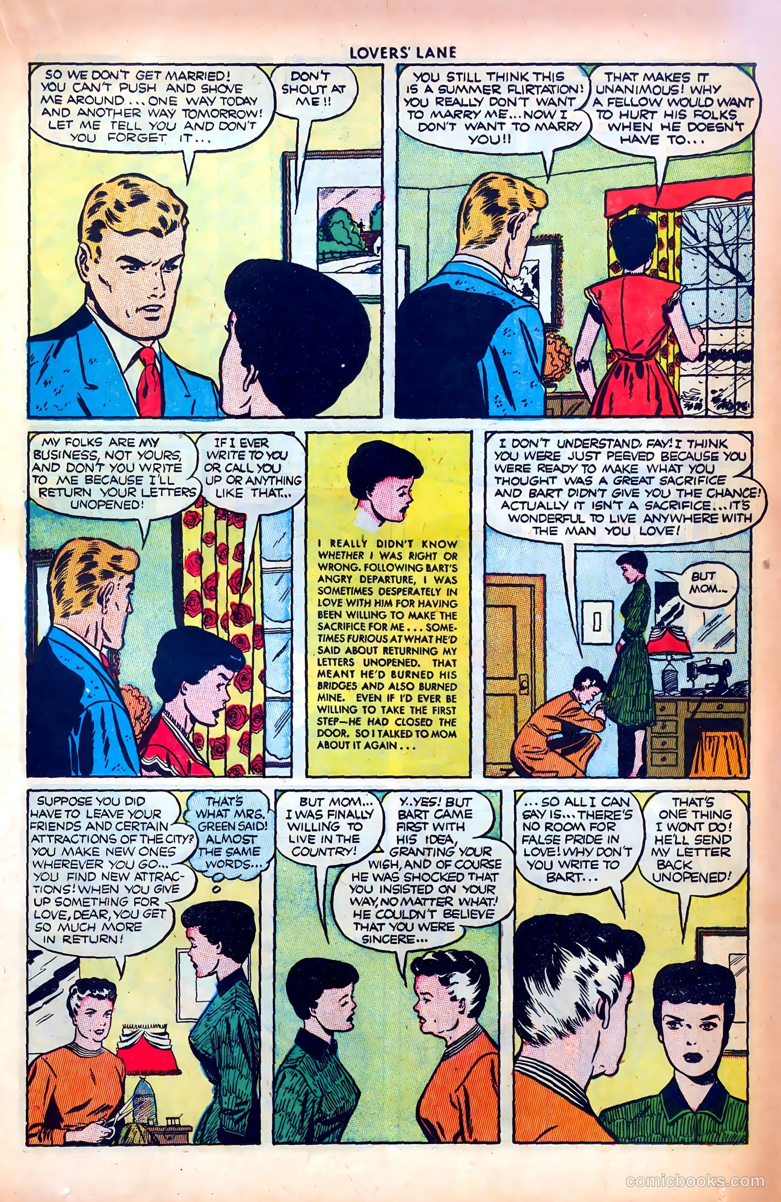 Lovers' Lane #14 (1951) — page 31 of 52