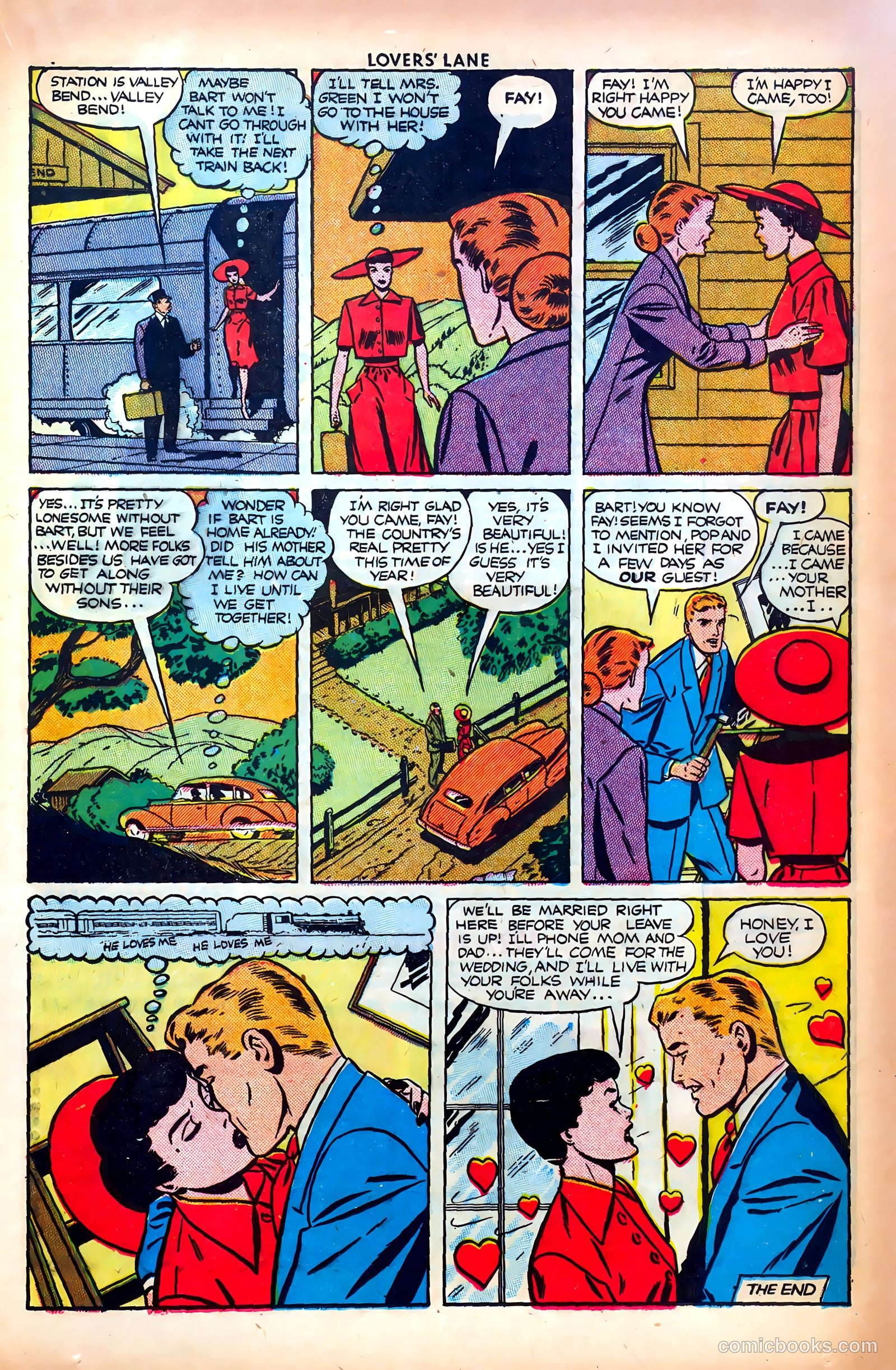 Lovers' Lane #14 (1951) — page 33 of 52