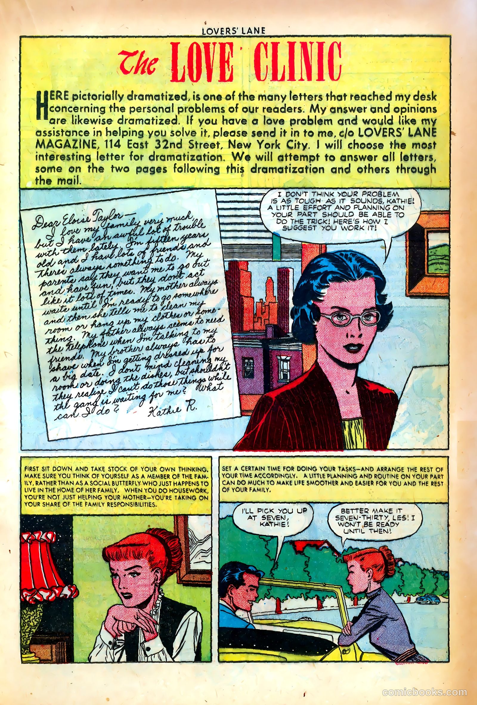 Lovers' Lane #14 (1951) — page 35 of 52