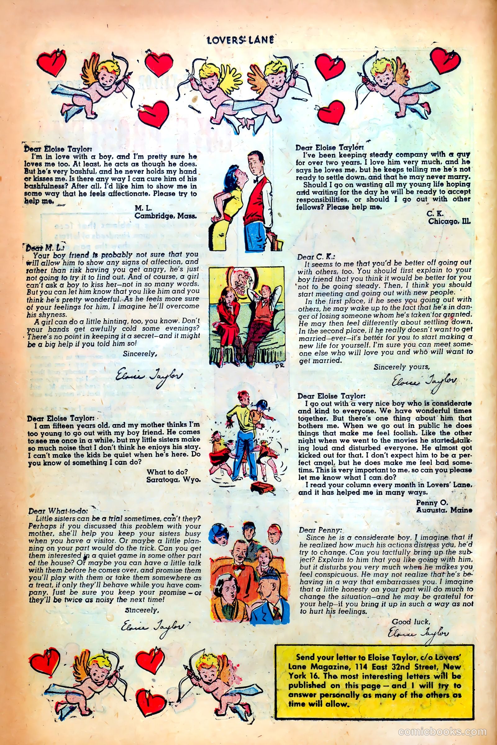 Lovers' Lane #14 (1951) — page 38 of 52