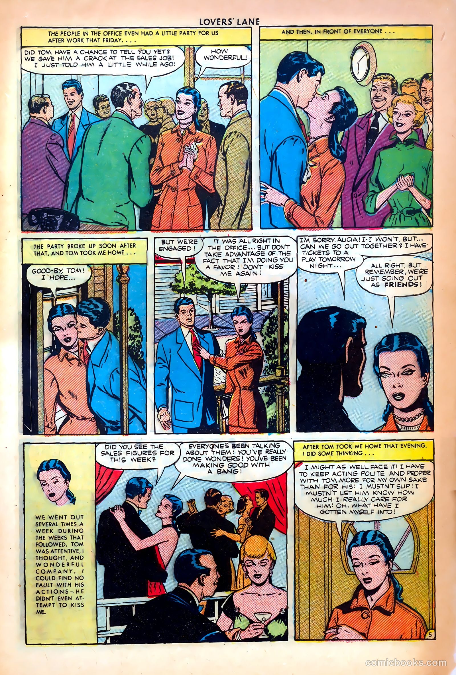Lovers' Lane #14 (1951) — page 45 of 52