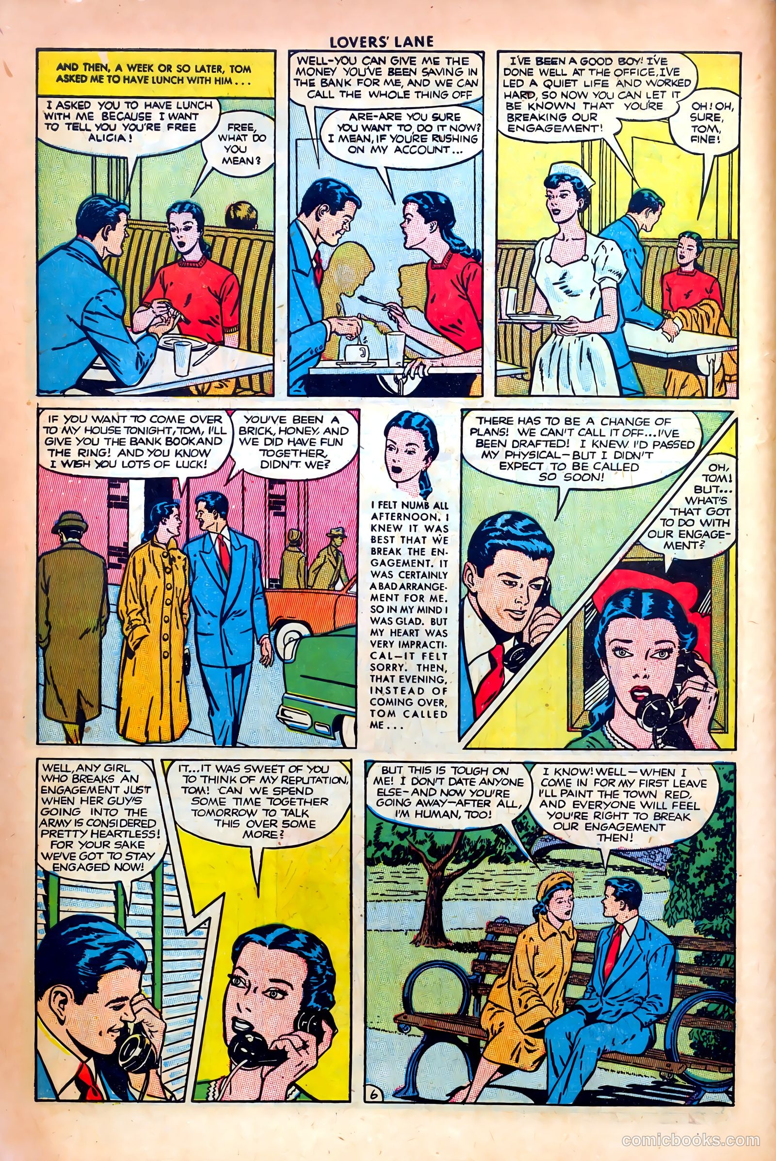 Lovers' Lane #14 (1951) — page 46 of 52