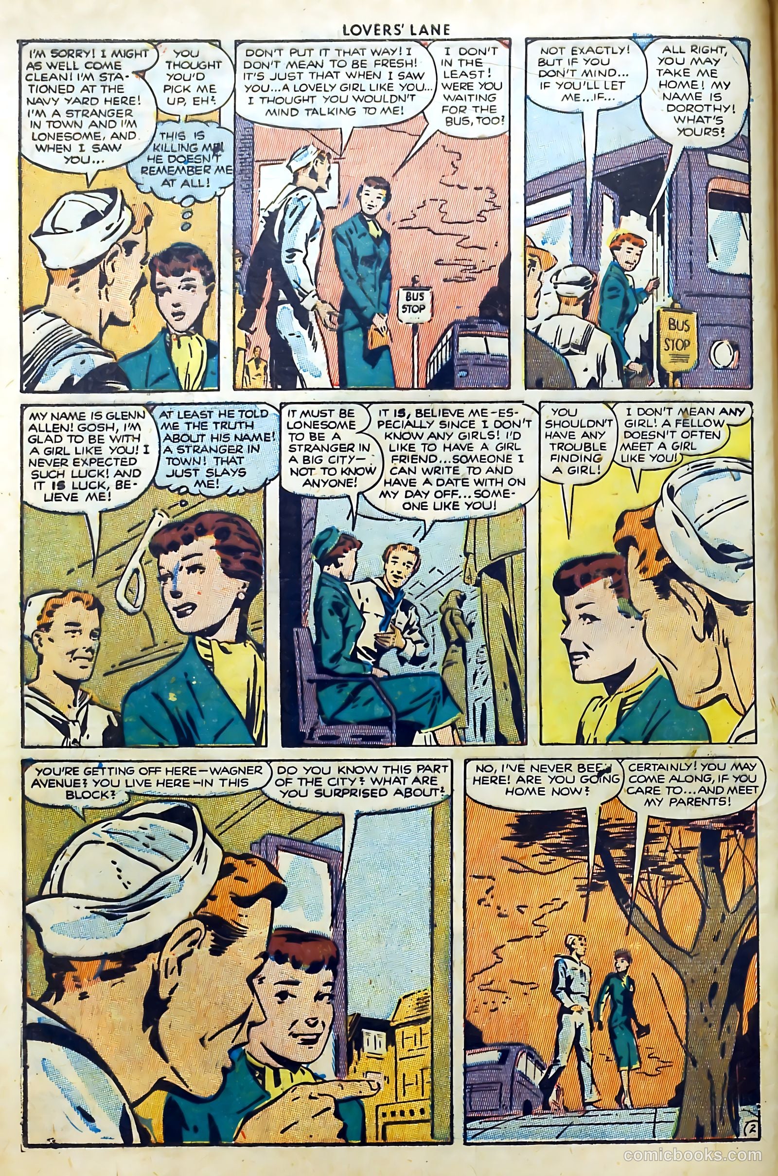 Lovers' Lane #15 (1951) — page 4 of 52