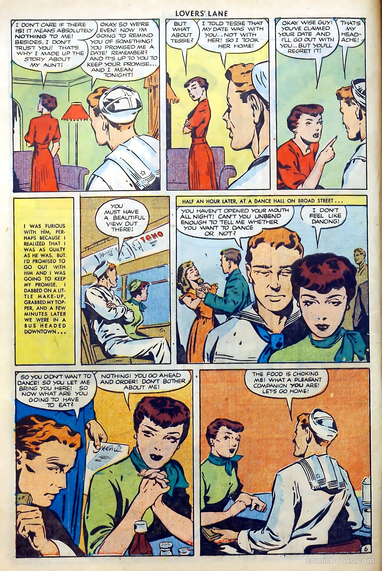 Lovers' Lane #15 (1951) — page 8 of 52