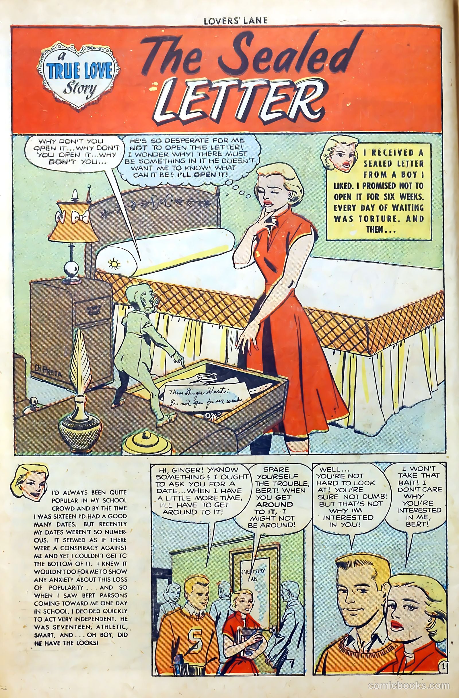 Lovers' Lane #15 (1951) — page 14 of 52