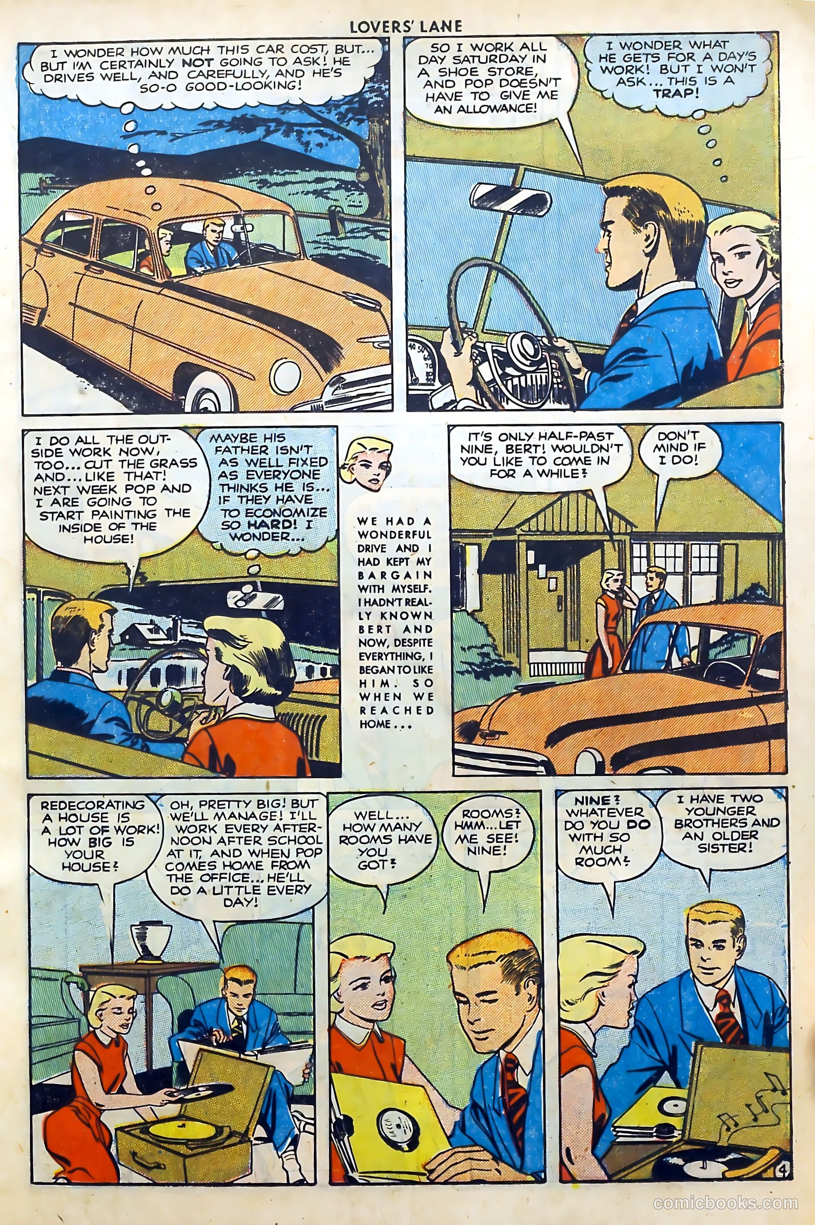 Lovers' Lane #15 (1951) — page 17 of 52