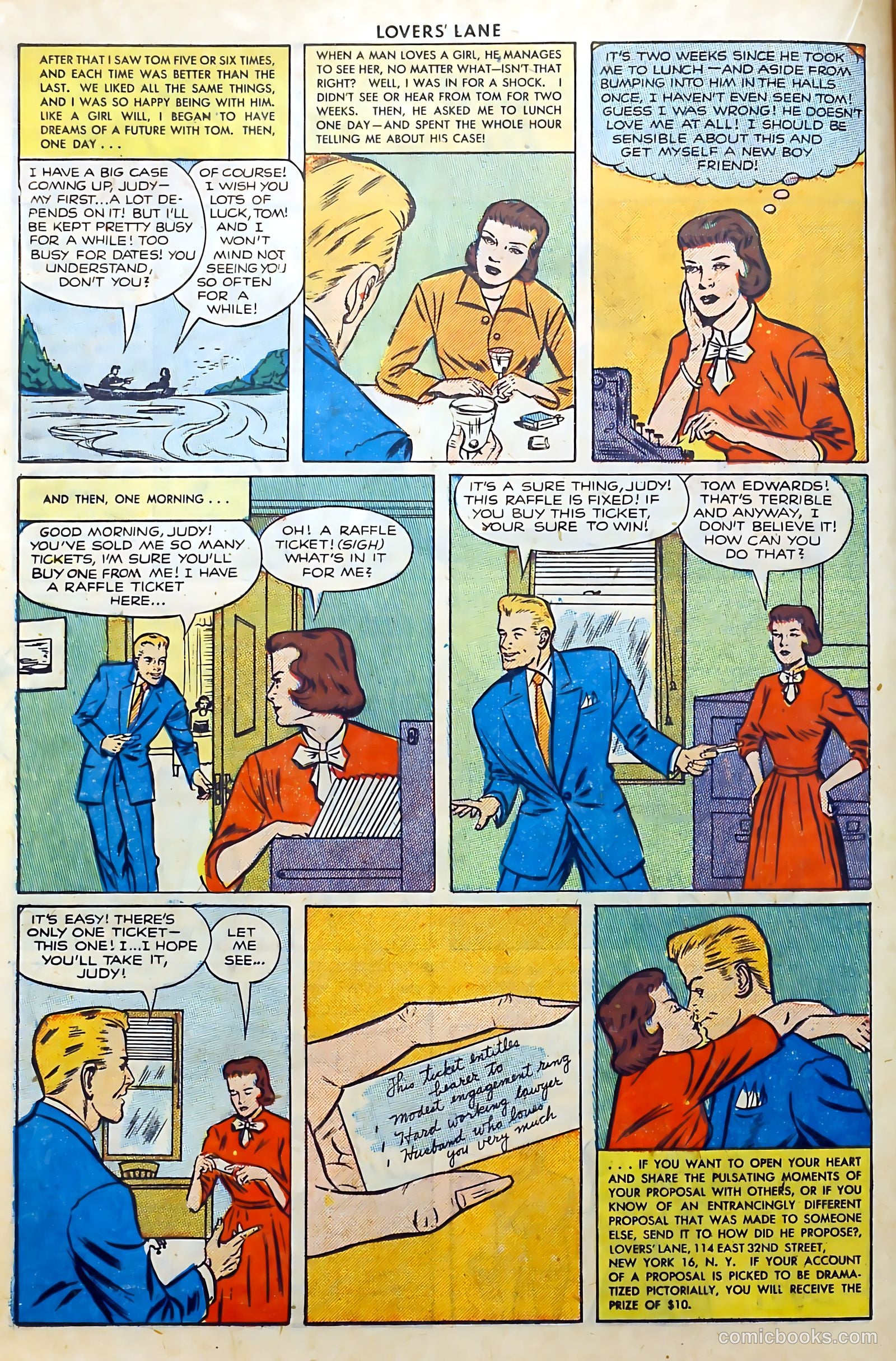 Lovers' Lane #15 (1951) — page 24 of 52