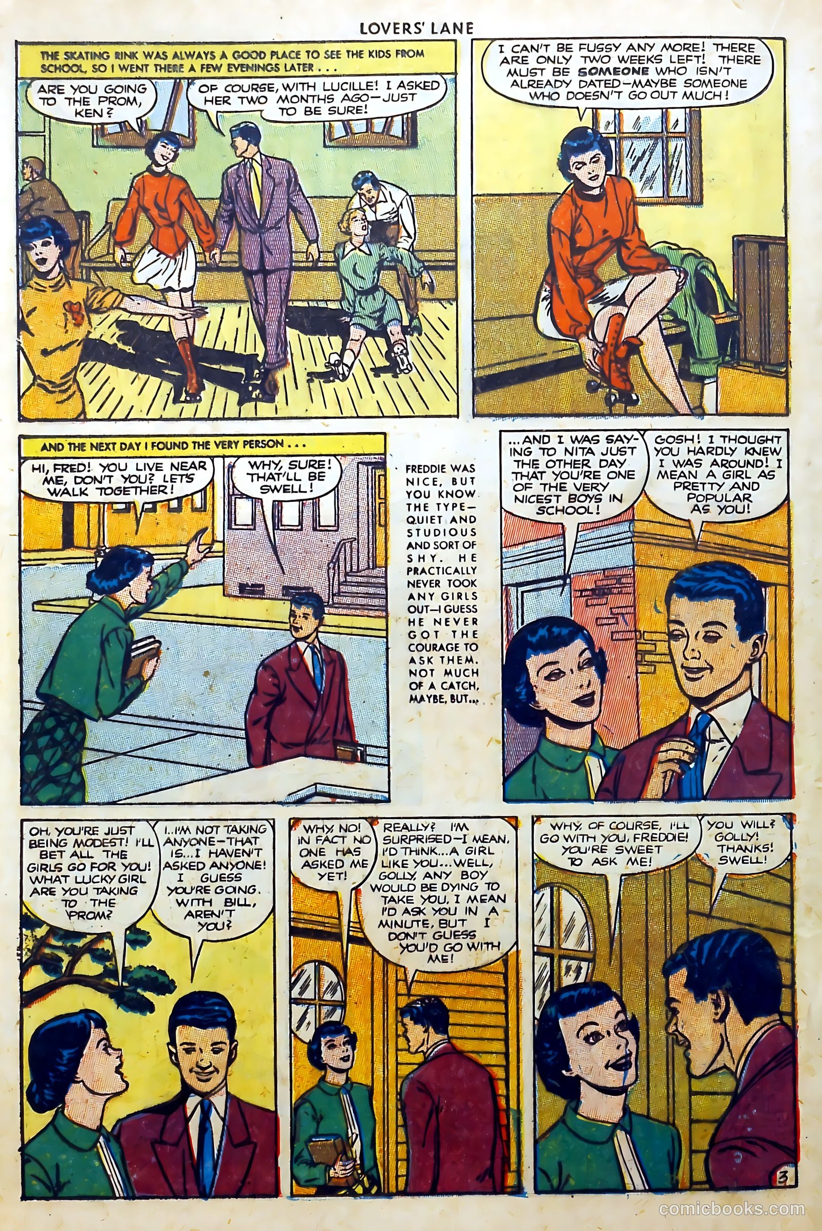 Lovers' Lane #15 (1951) — page 28 of 52