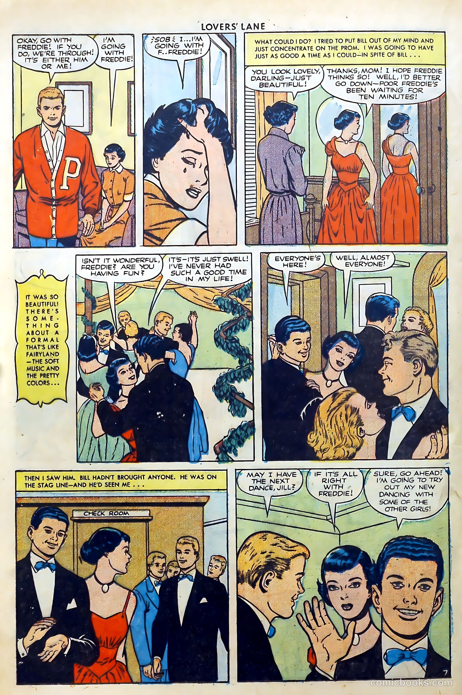 Lovers' Lane #15 (1951) — page 32 of 52
