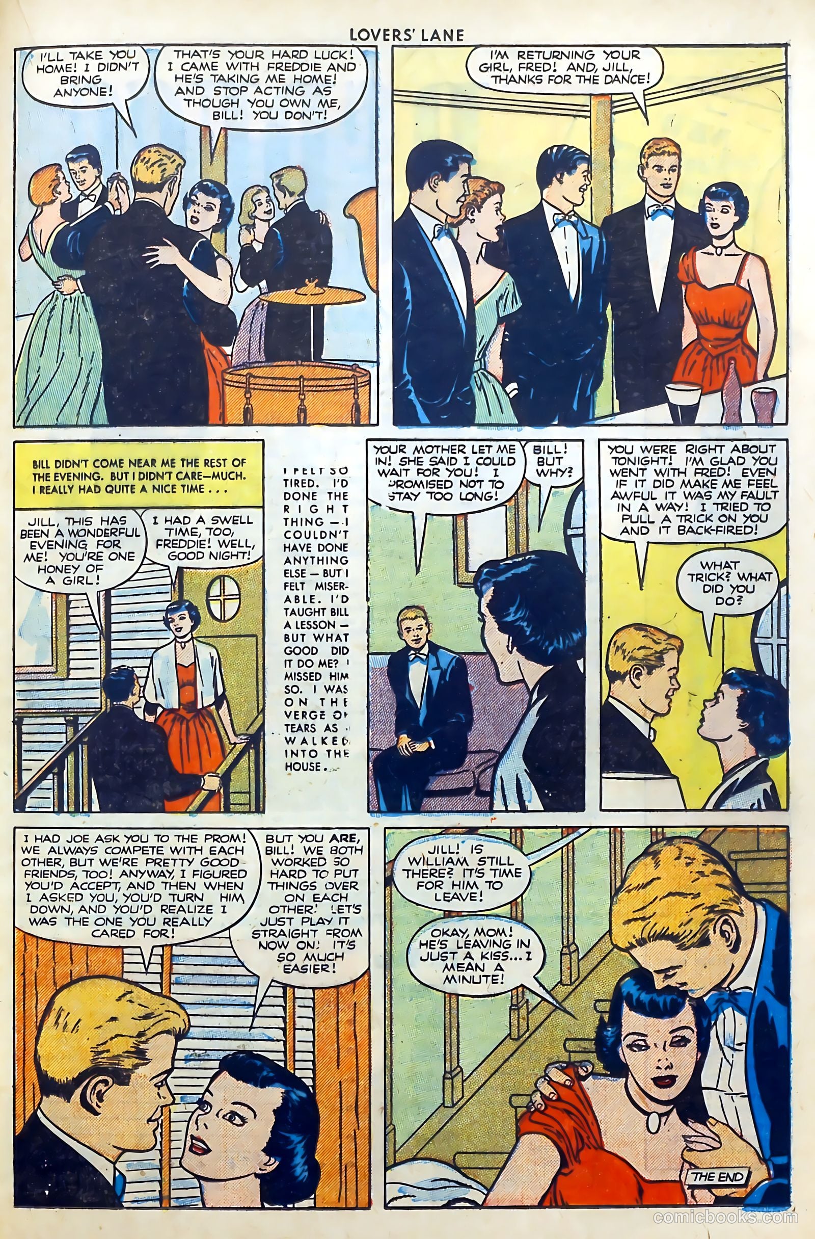 Lovers' Lane #15 (1951) — page 33 of 52