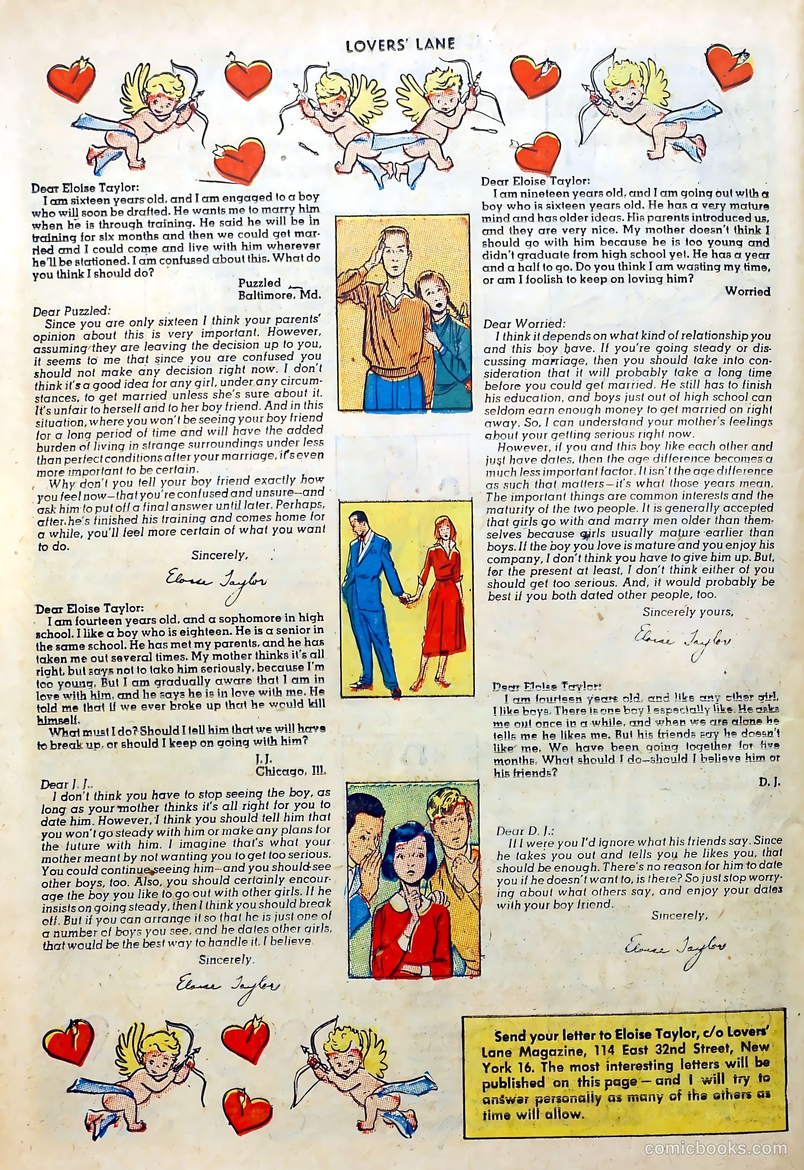 Lovers' Lane #15 (1951) — page 38 of 52