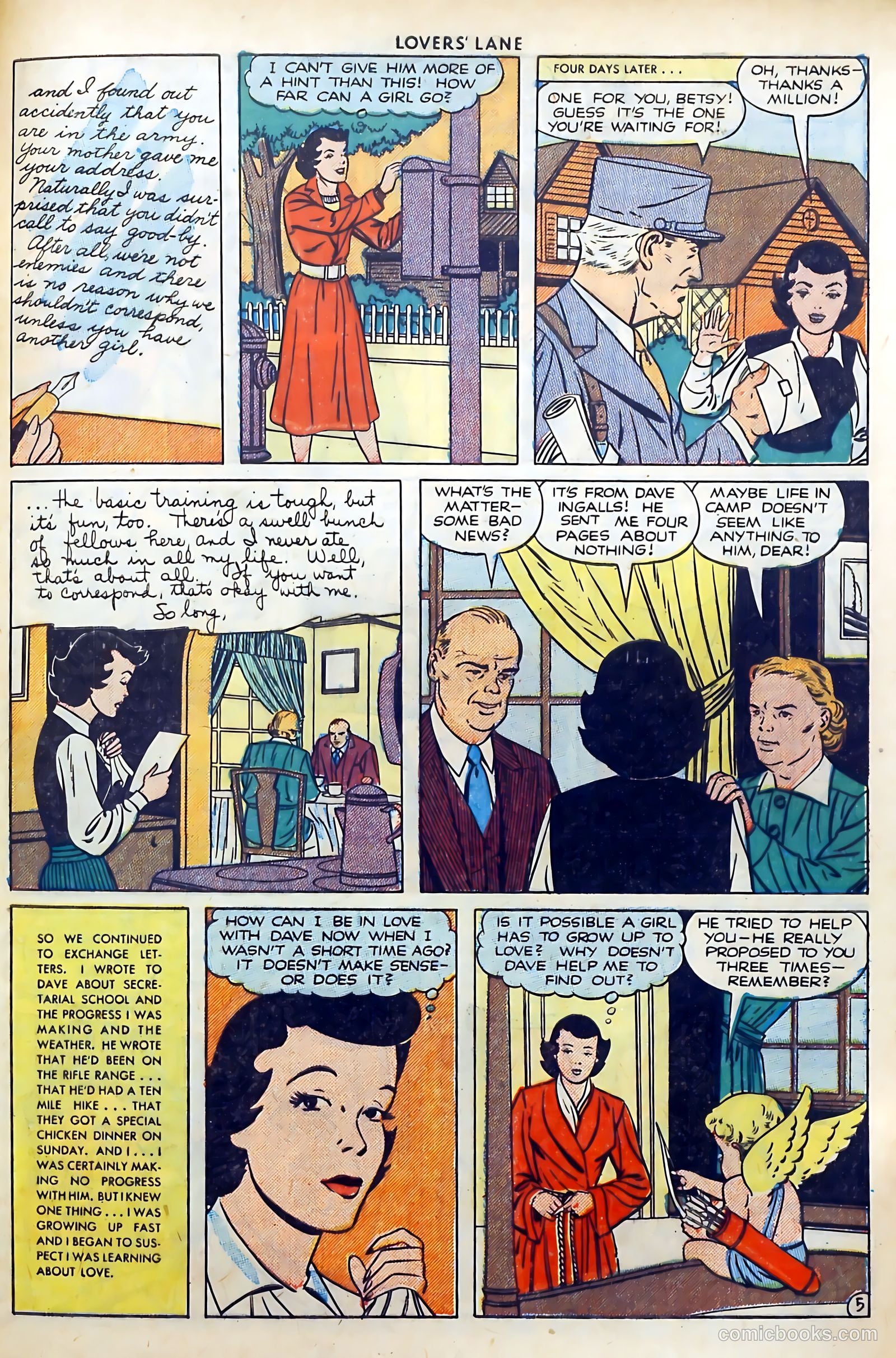 Lovers' Lane #15 (1951) — page 45 of 52