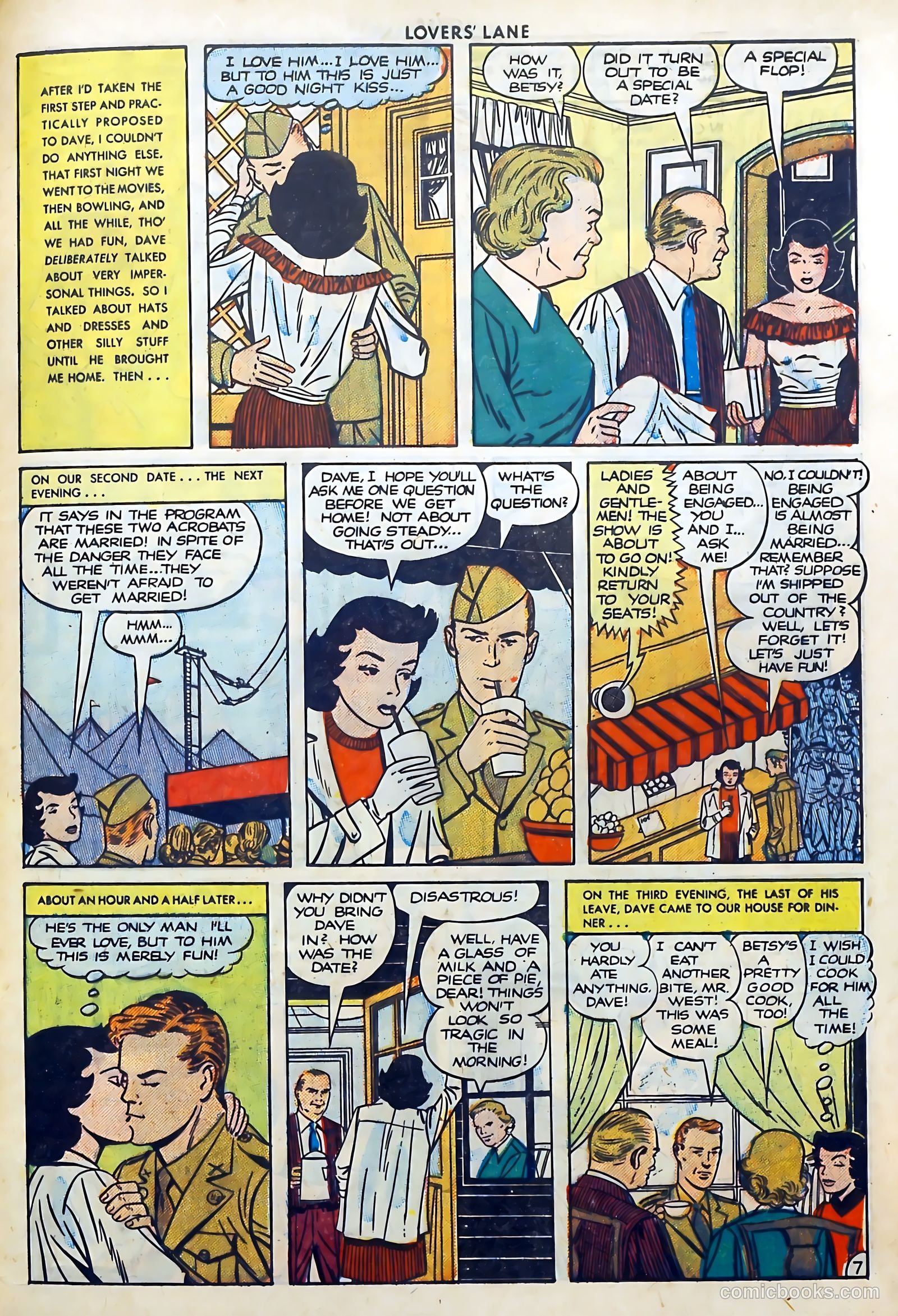 Lovers' Lane #15 (1951) — page 47 of 52