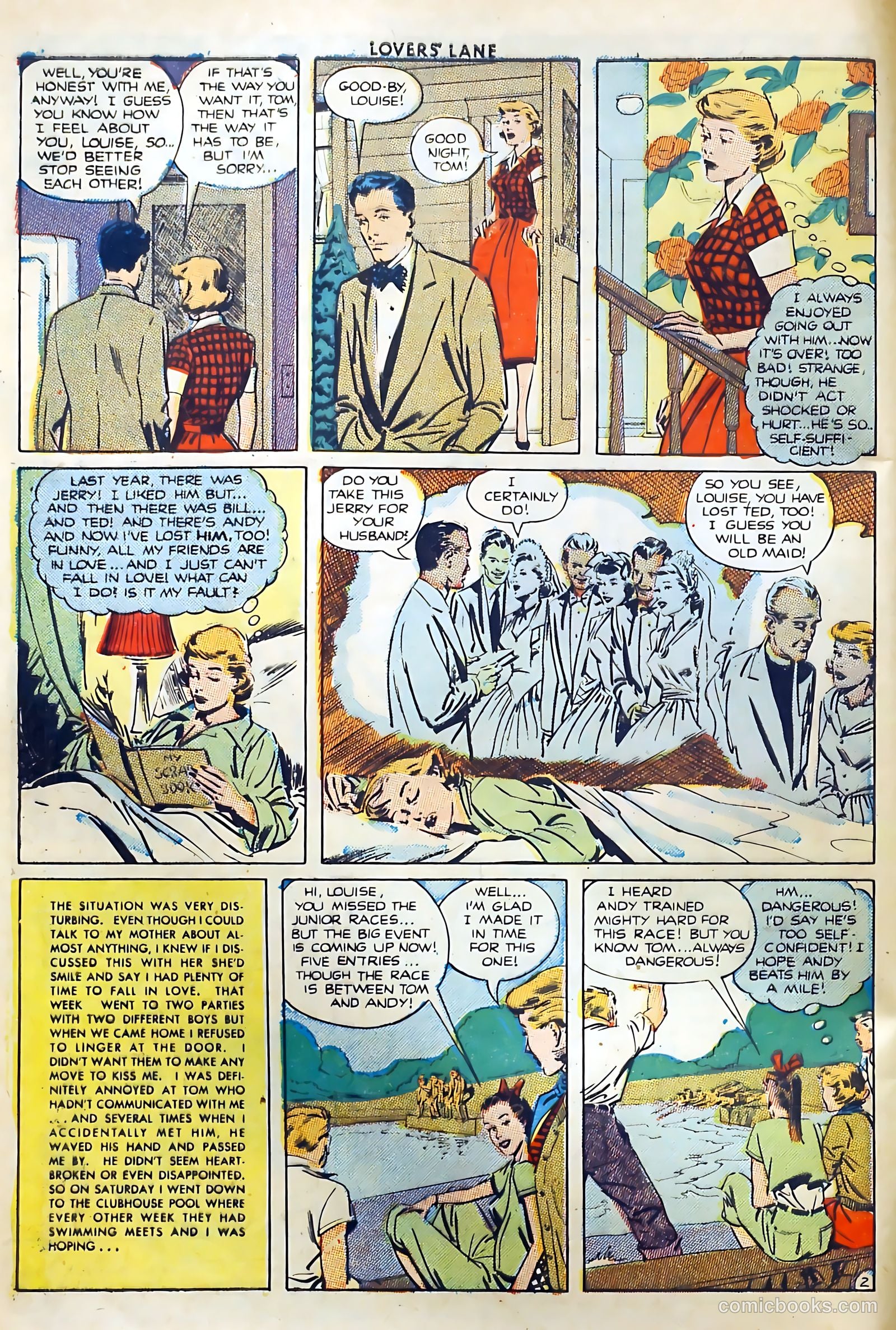 Lovers' Lane #16 (1951) — page 4 of 52