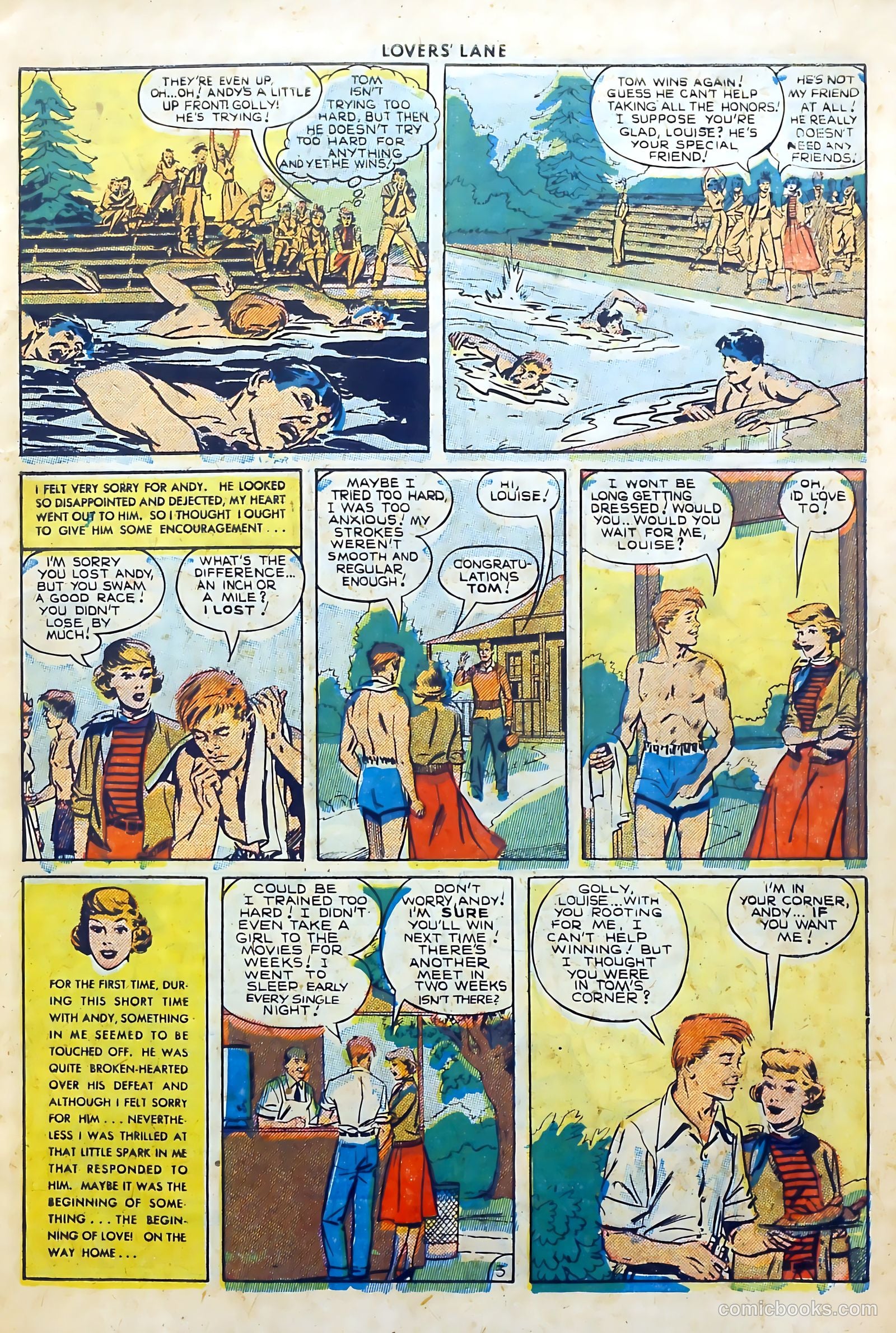Lovers' Lane #16 (1951) — page 5 of 52