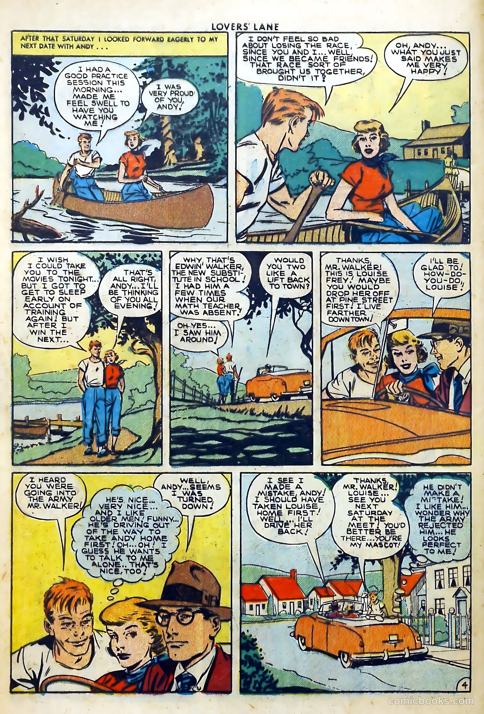 Lovers' Lane #16 (1951) — page 6 of 52